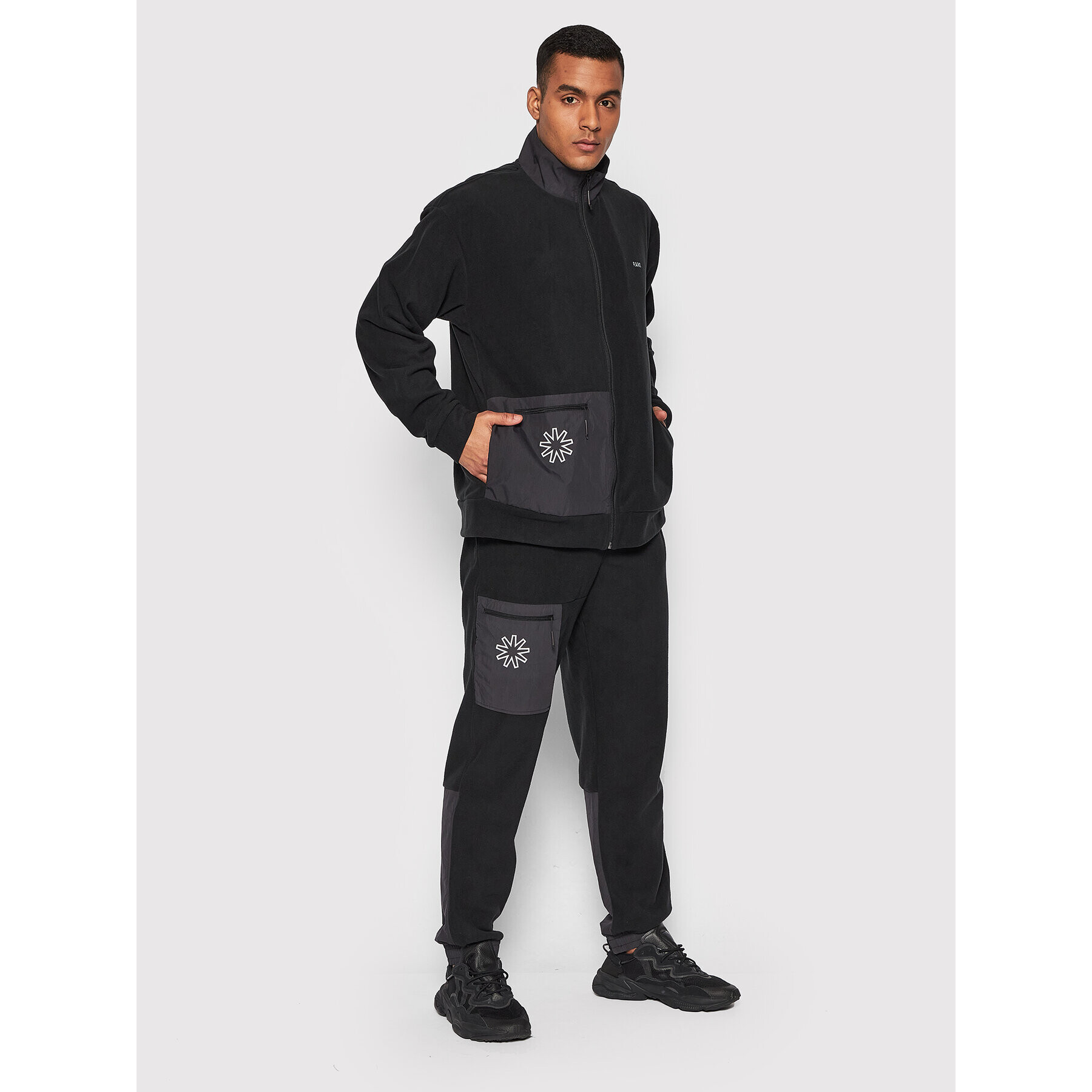 Rains Полар Unisex 18640 Черен Regular Fit - Pepit.bg