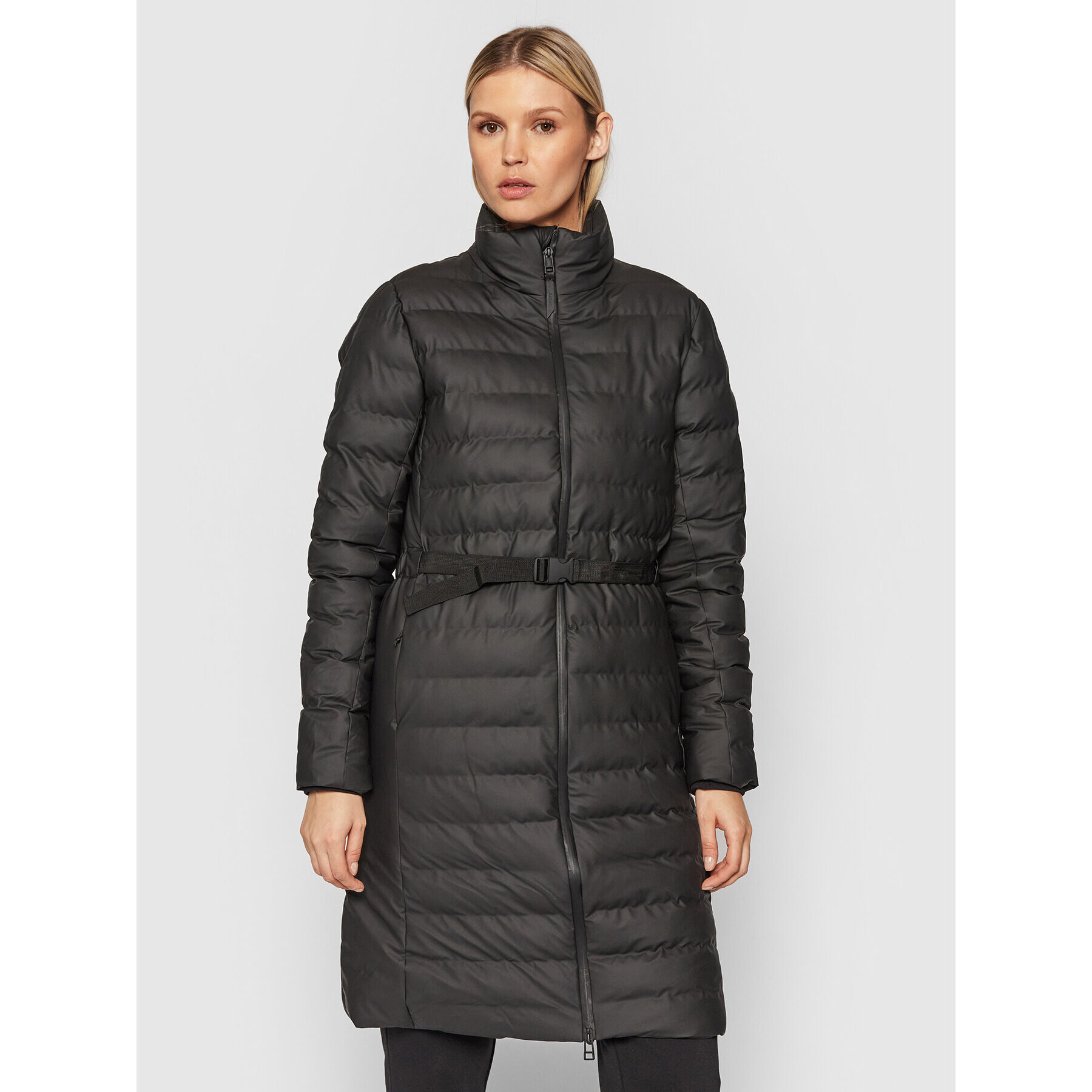 Rains Пухено яке Trekker 1529 Черен Regular Fit - Pepit.bg