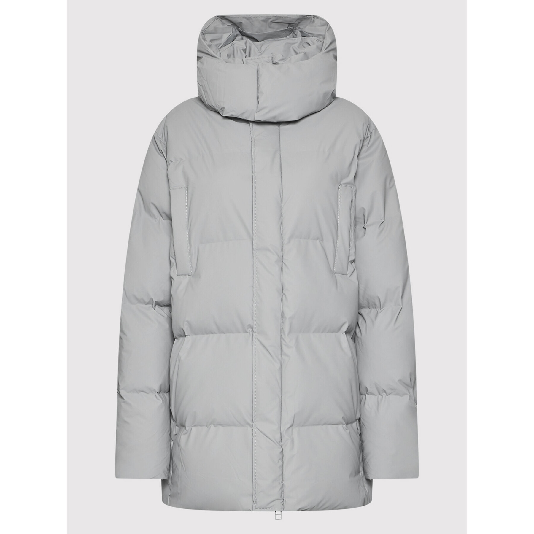 Rains Пухено яке Unisex 1527 Сив Regular Fit - Pepit.bg