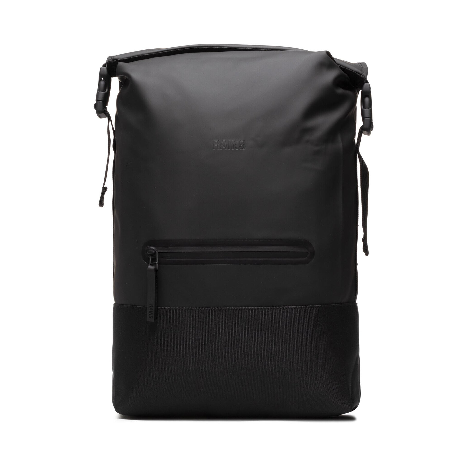 Rains Раница Buckle Rolltop Rucksack 13720 Черен - Pepit.bg