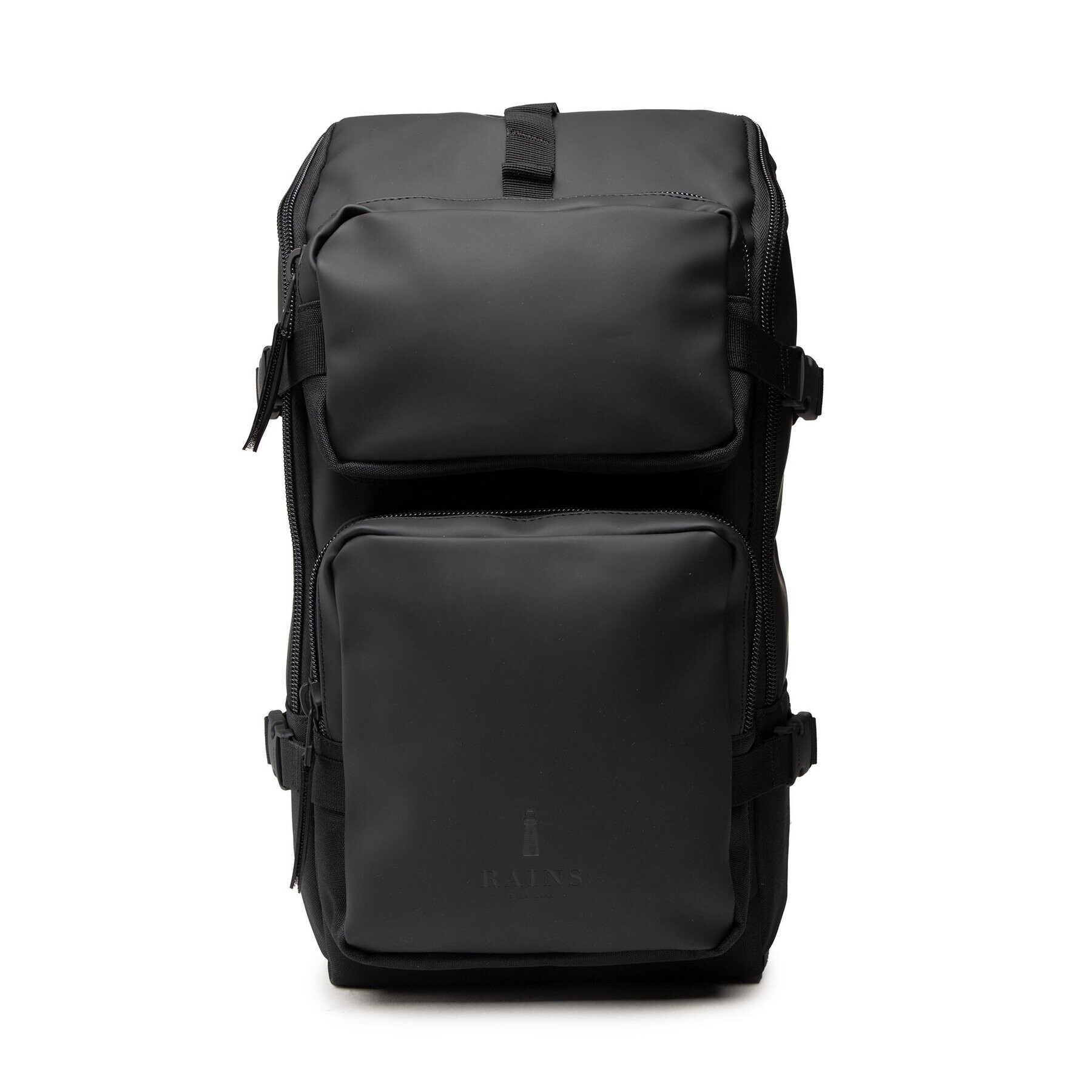 Rains Раница Charger Backpack 1386 Черен - Pepit.bg