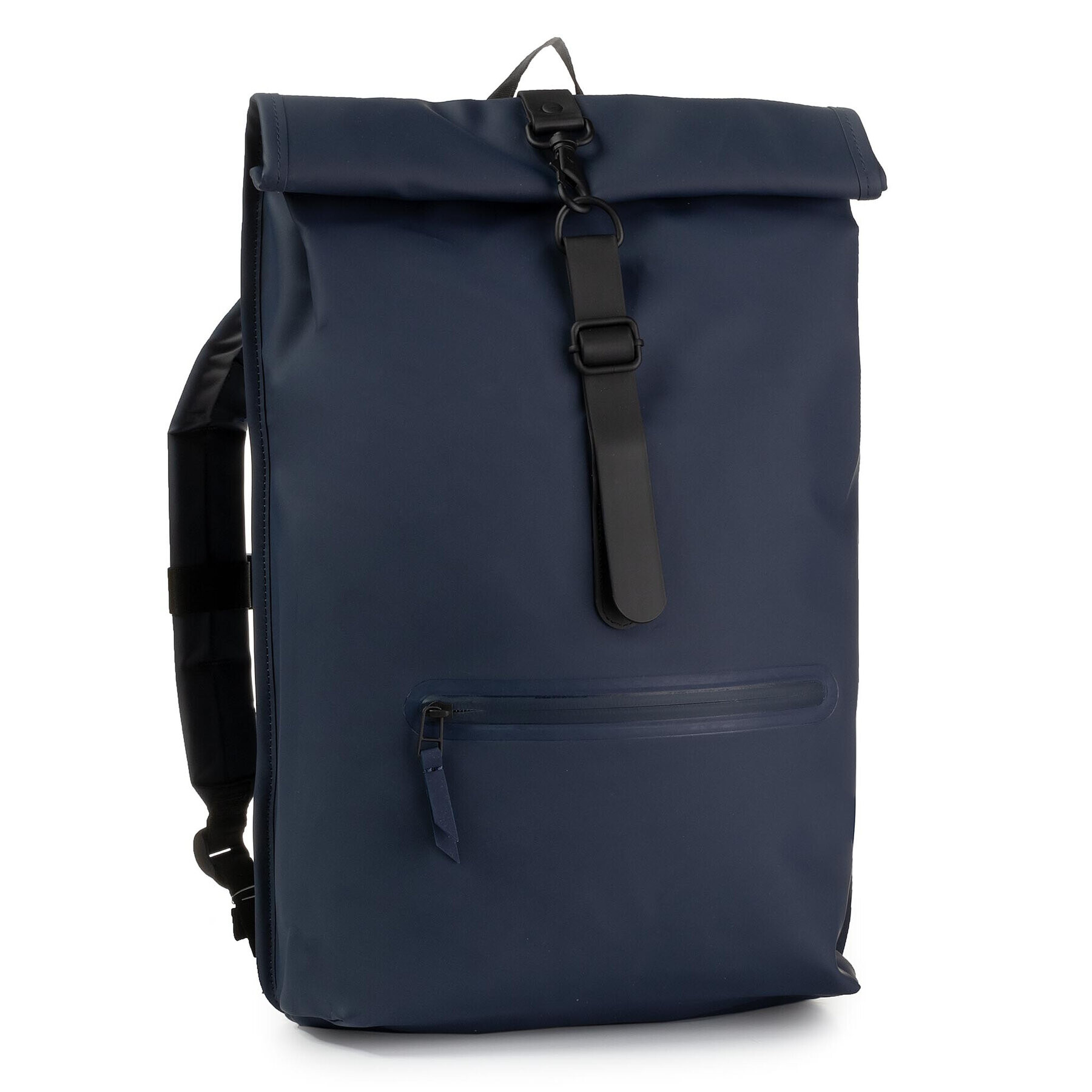 Rains Раница Roll Top Rucksack 1316 Тъмносин - Pepit.bg