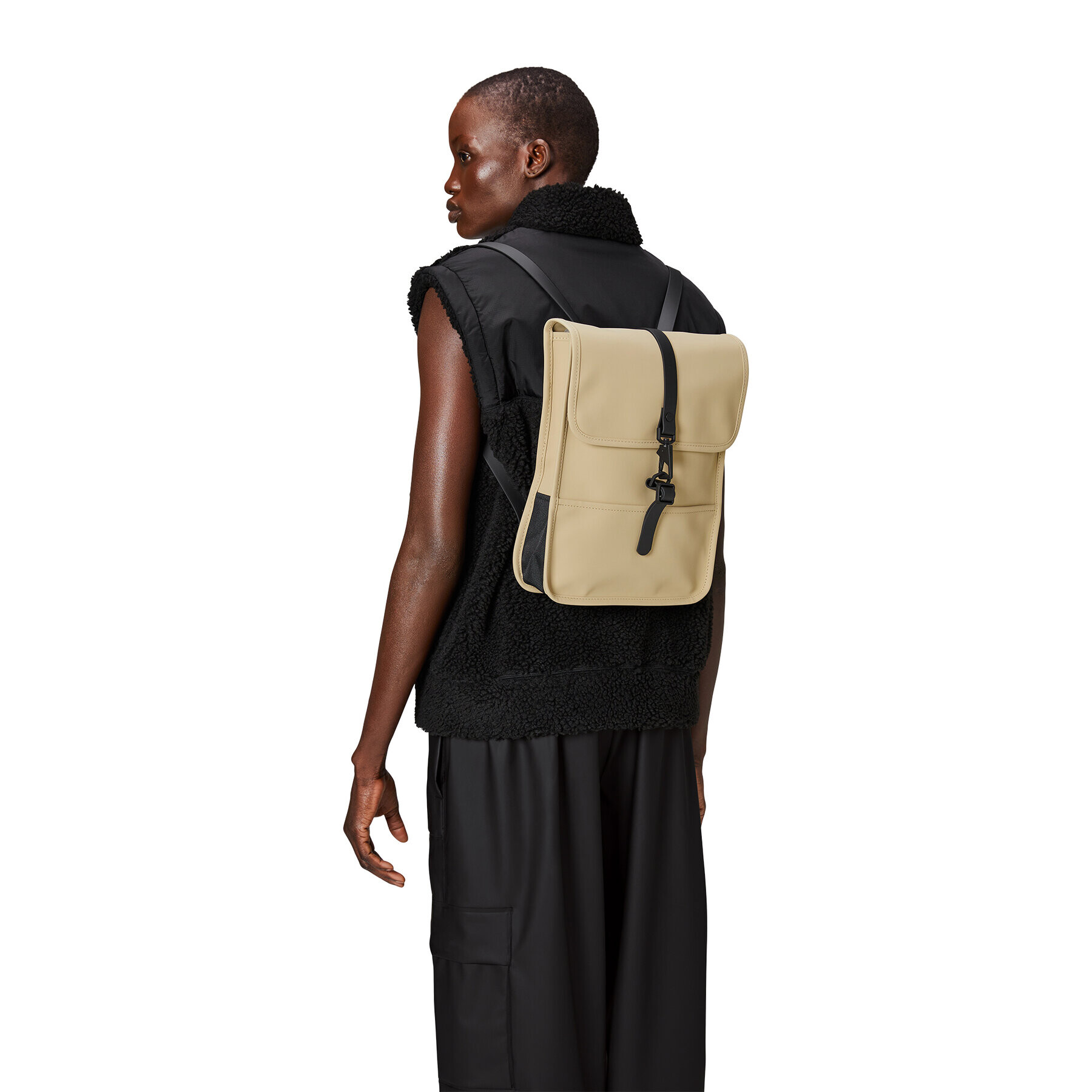 Rains Раница Backpack Micro W3 13010 Бежов - Pepit.bg