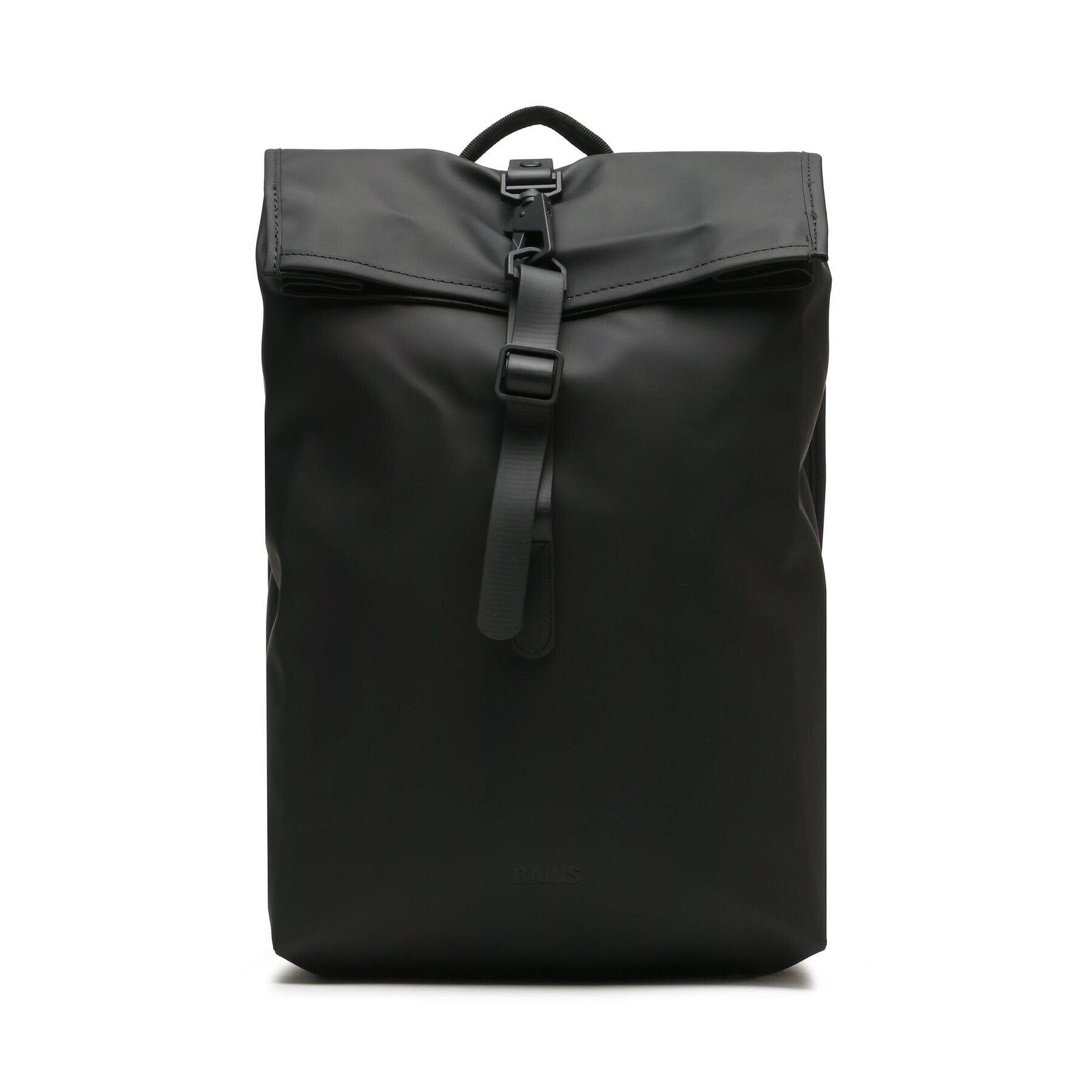 Rains Раница Rolltop Rucksack Mini W3 13330 Черен - Pepit.bg