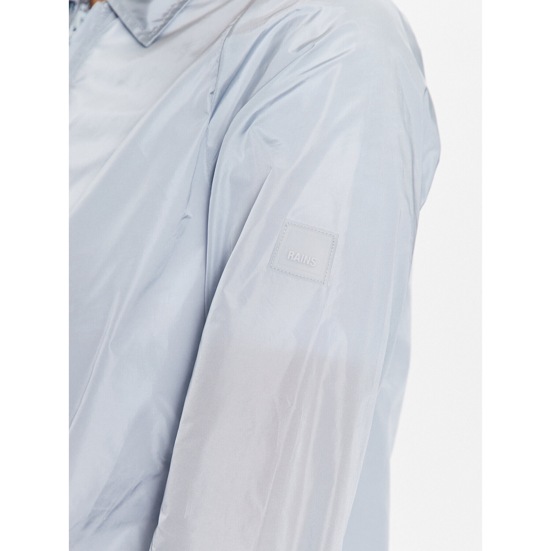 Rains Риза 18930 Син Cropped Fit - Pepit.bg