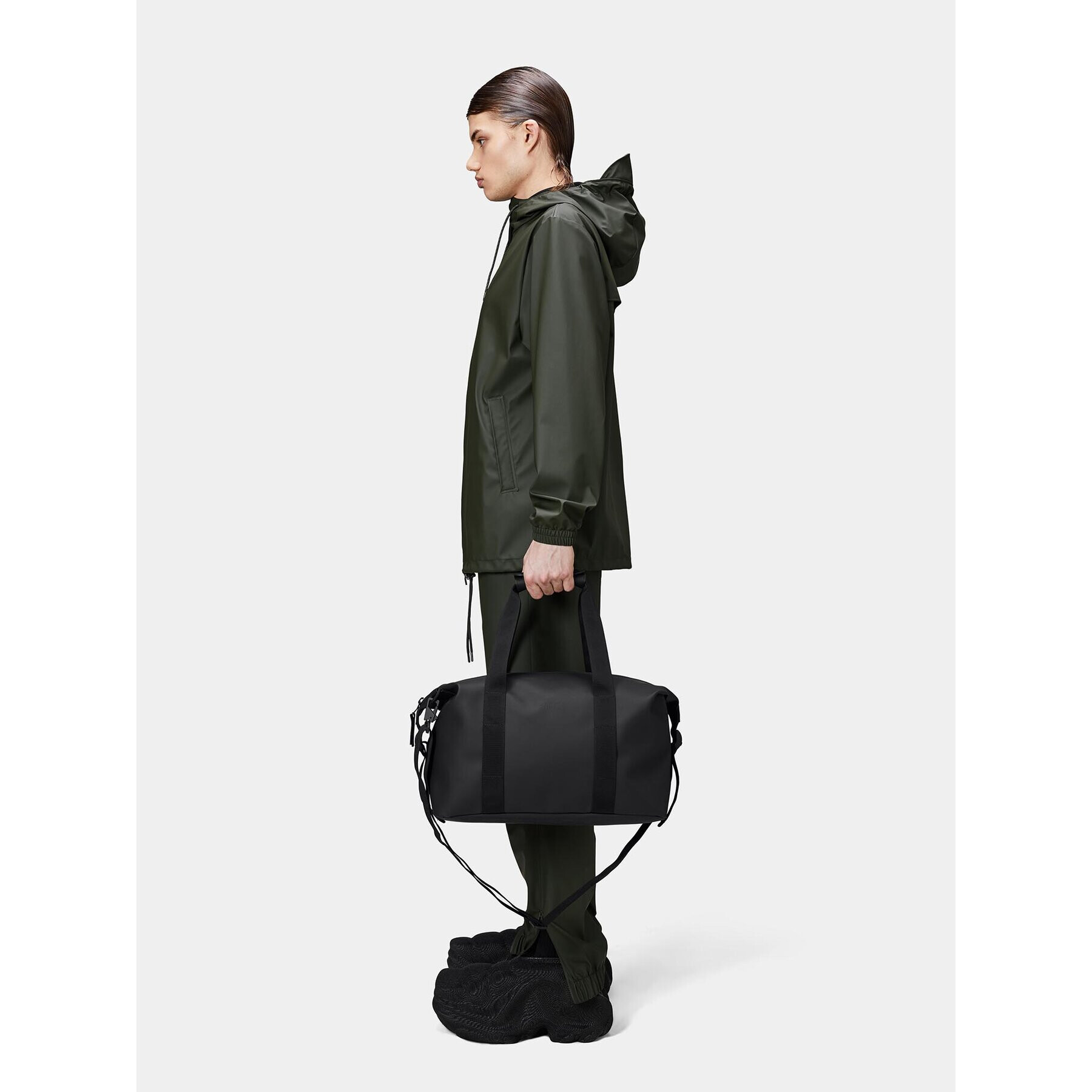 Rains Сак Hilo Weekend Bag Small W3 14220 Черен - Pepit.bg