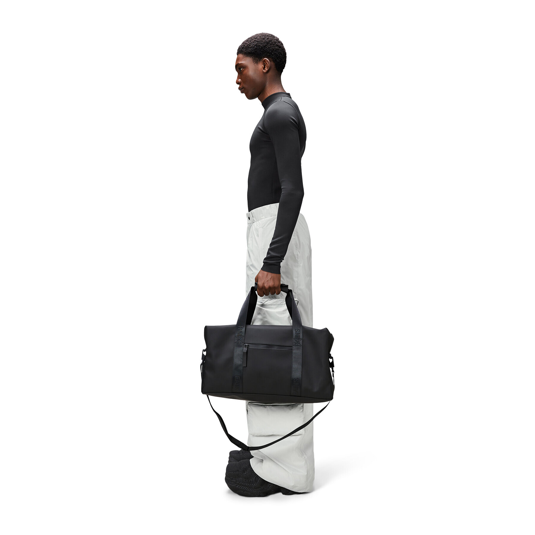 Rains Сак Trail Gym Bag W3 14380 Черен - Pepit.bg