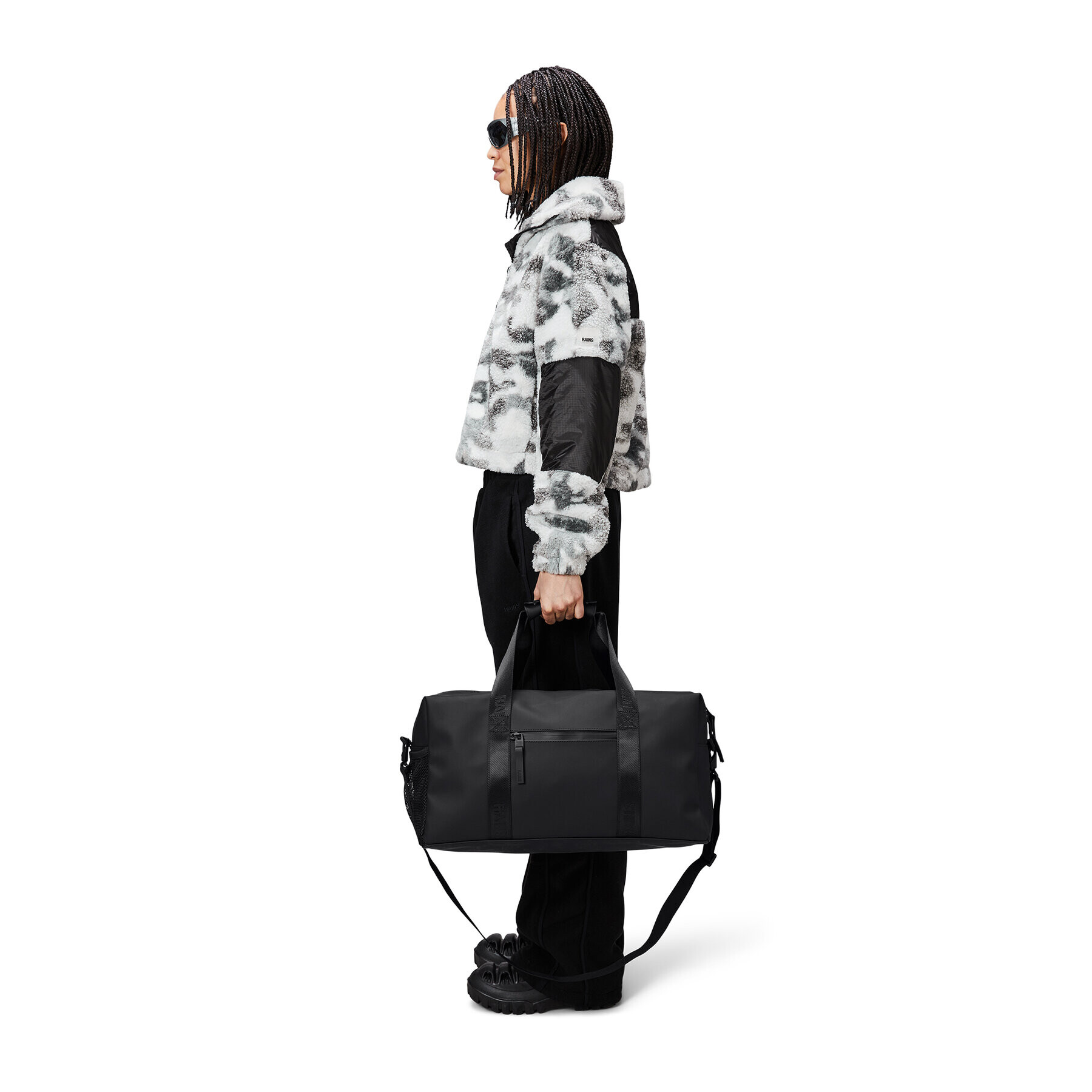 Rains Сак Trail Gym Bag W3 14380 Черен - Pepit.bg