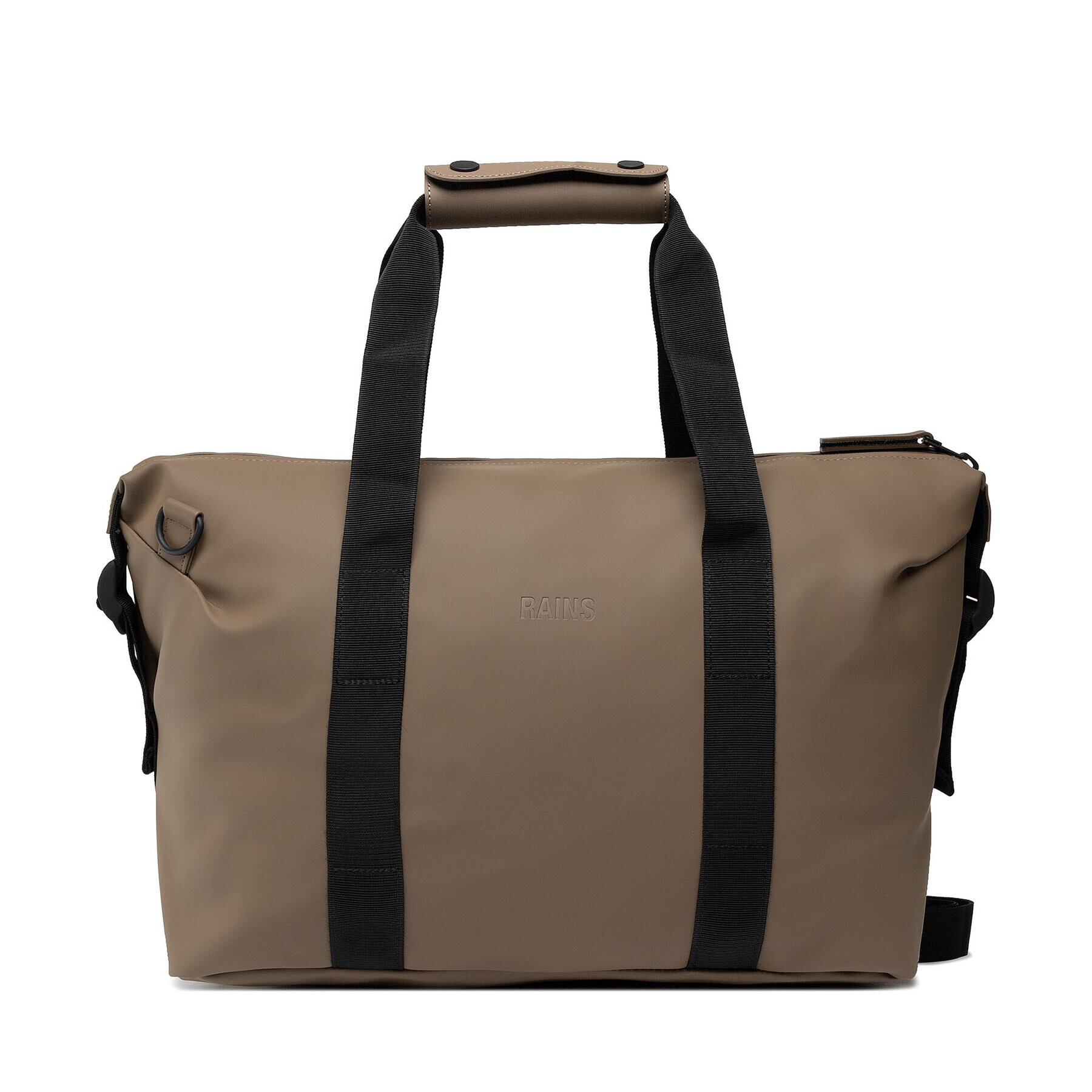 Rains Сак Weekend Bag Small 13190 Кафяв - Pepit.bg