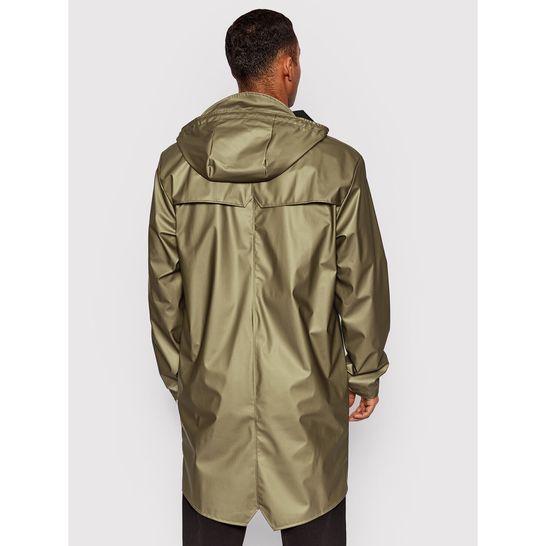 Rains Яке за дъжд 12020 Зелен Regular Fit - Pepit.bg