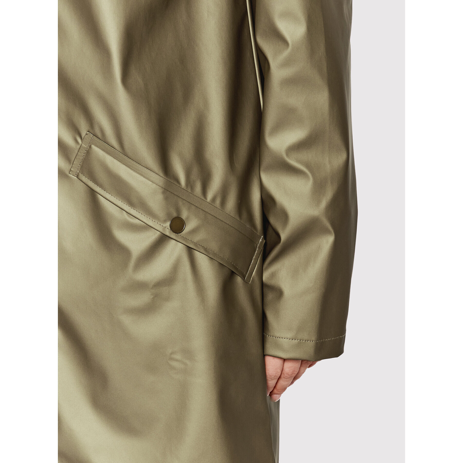 Rains Яке за дъжд 12020 Зелен Regular Fit - Pepit.bg