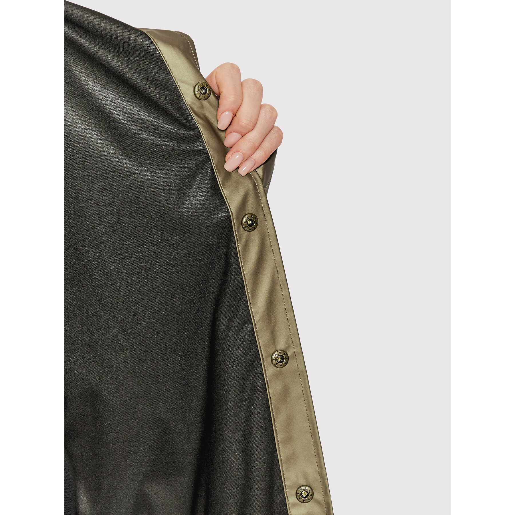 Rains Яке за дъжд 12020 Зелен Regular Fit - Pepit.bg