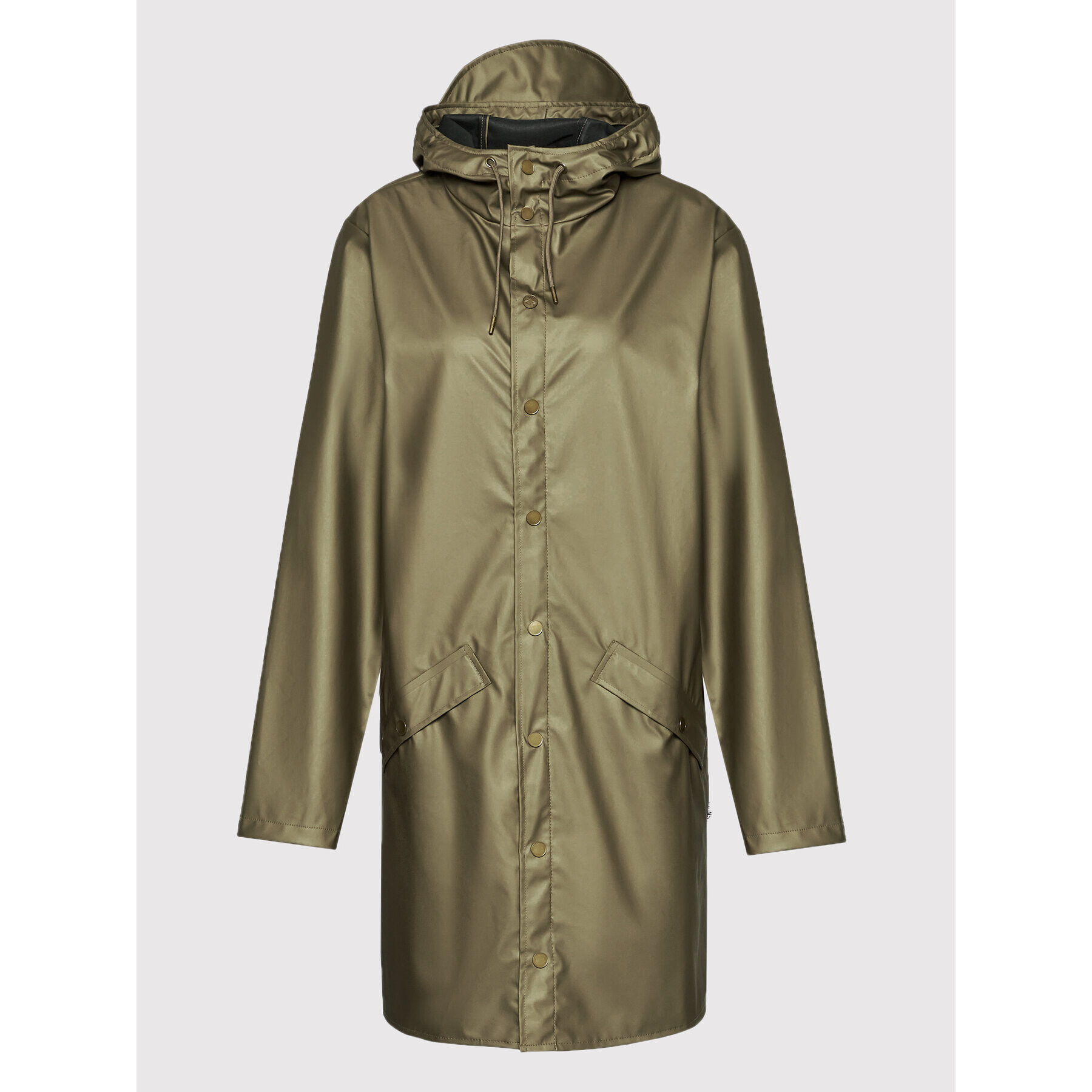 Rains Яке за дъжд 12020 Зелен Regular Fit - Pepit.bg