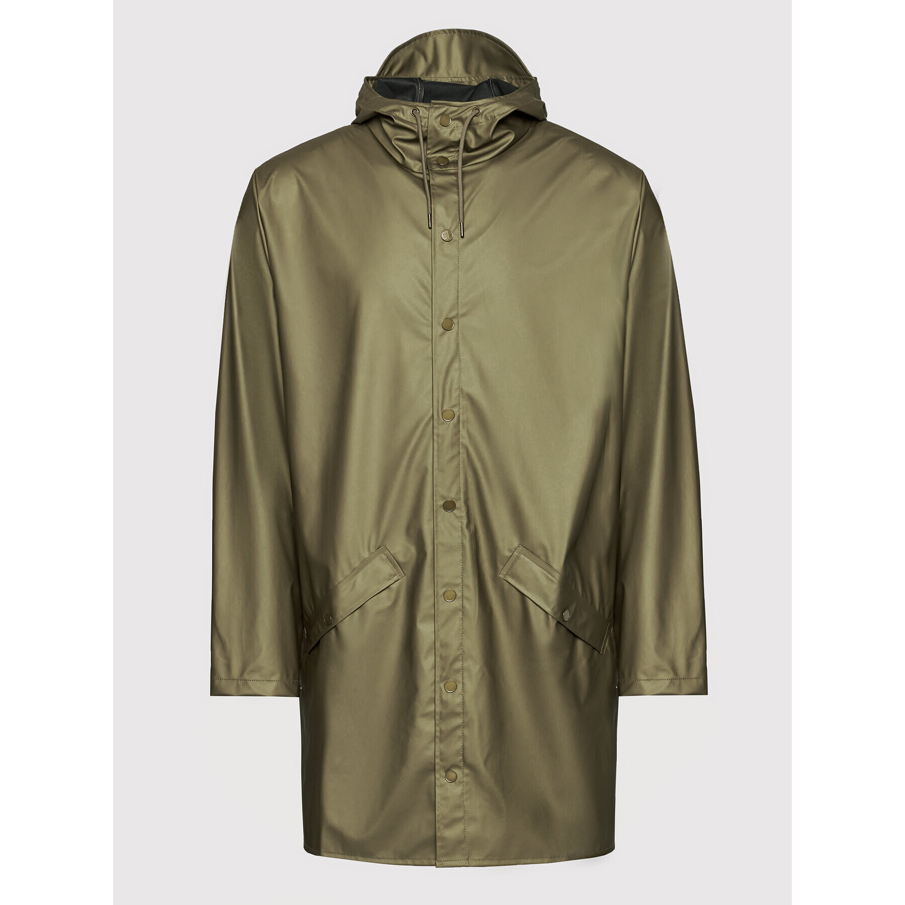 Rains Яке за дъжд 12020 Зелен Regular Fit - Pepit.bg