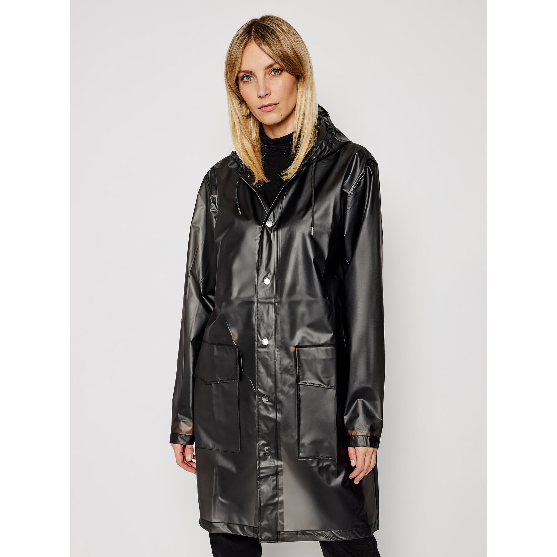 Rains Яке за дъжд Unisex 1269 Черен Regular Fit - Pepit.bg