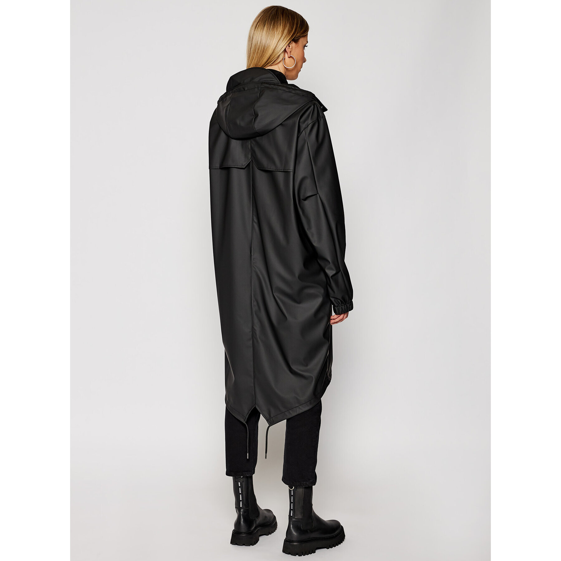 Rains Яке за дъжд Unisex 1814 Черен Casual Fit - Pepit.bg