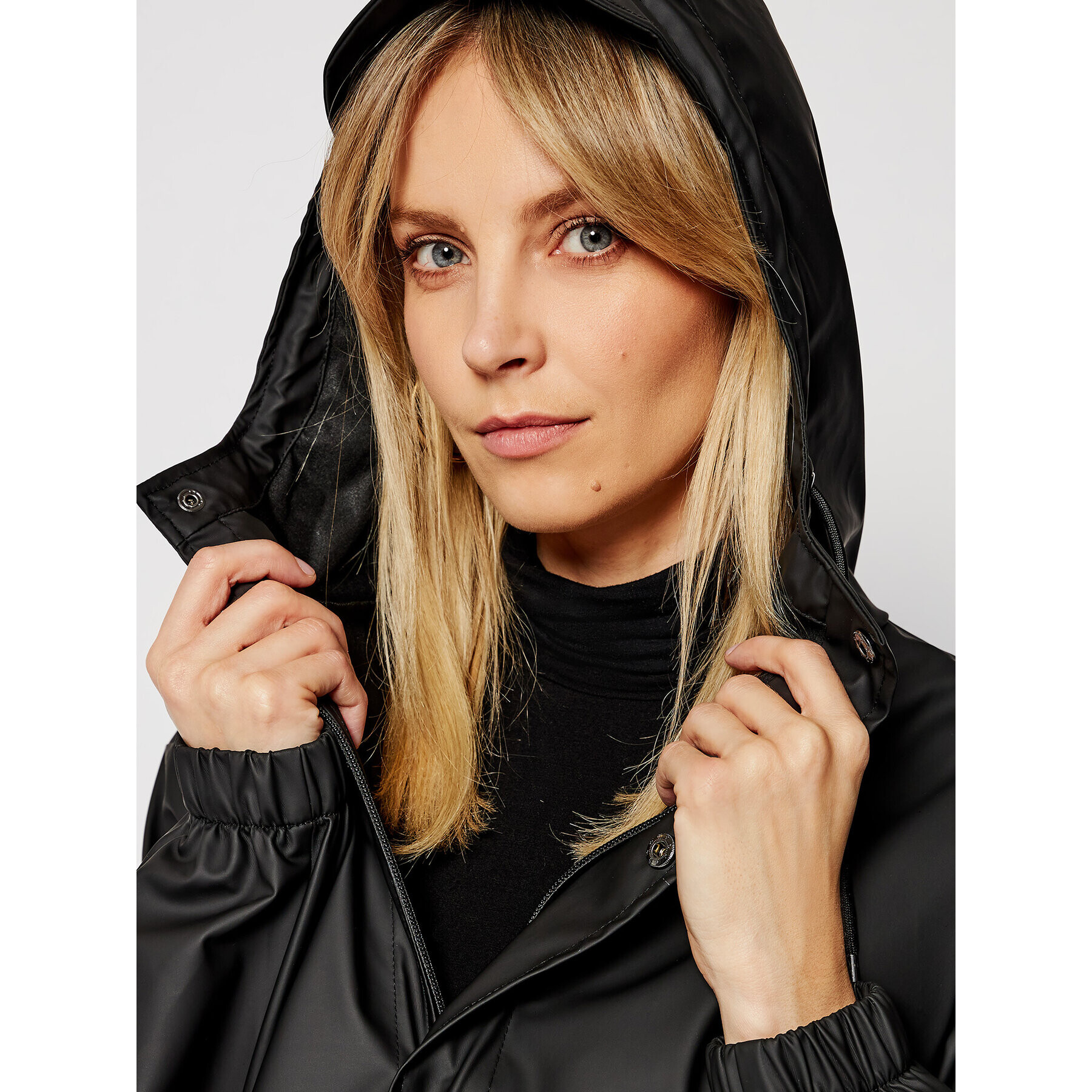Rains Яке за дъжд Unisex 1814 Черен Casual Fit - Pepit.bg