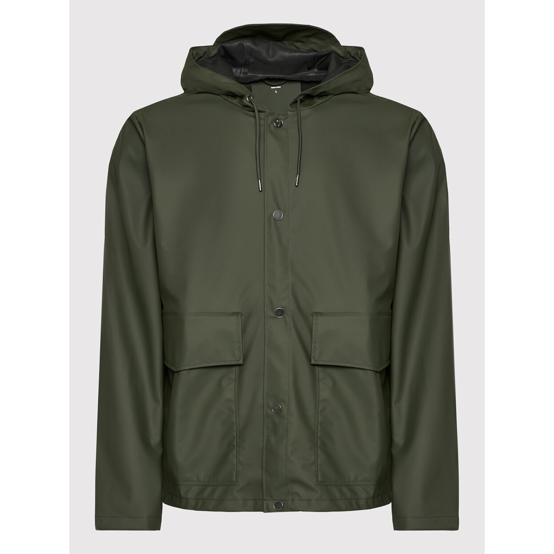 Rains Яке за дъжд Unisex 18260 Зелен Regular Fit - Pepit.bg