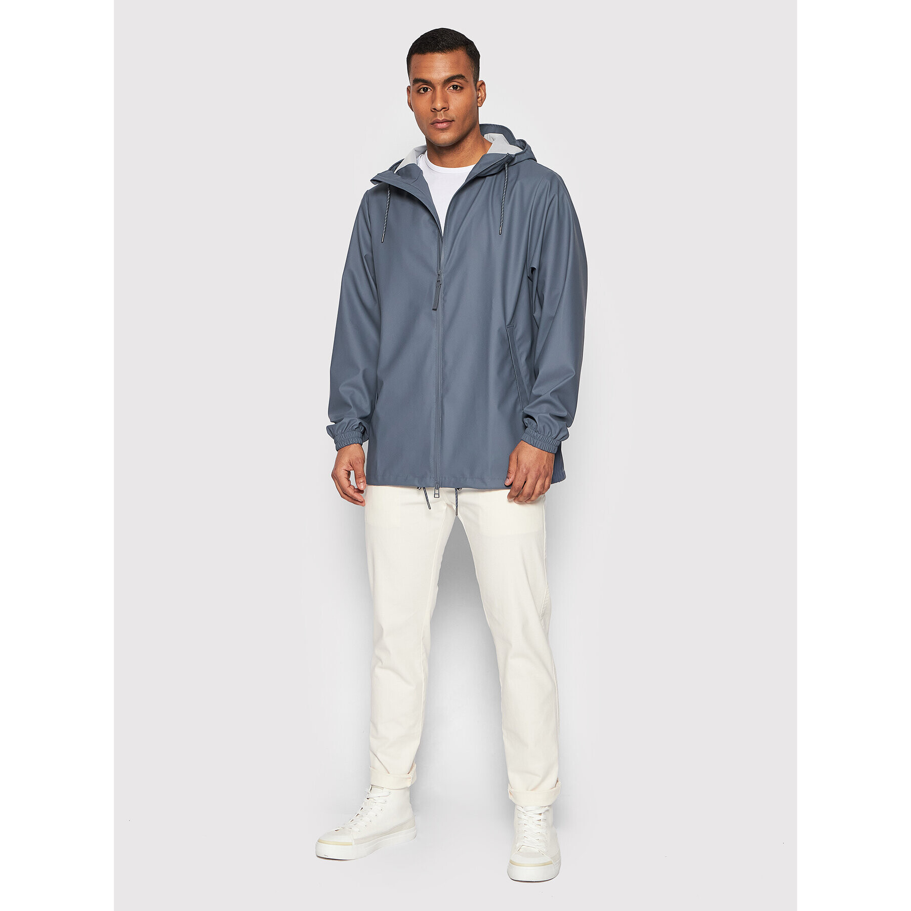 Rains Яке за дъжд Unisex 18370 Сив Regular Fit - Pepit.bg