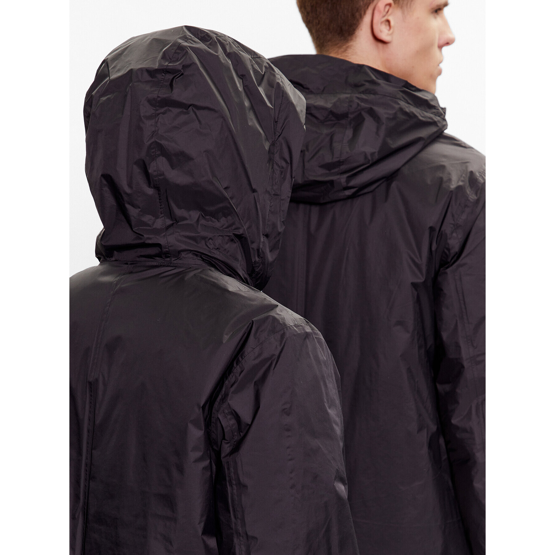 Rains Зимно яке 15420 Черен Regular Fit - Pepit.bg