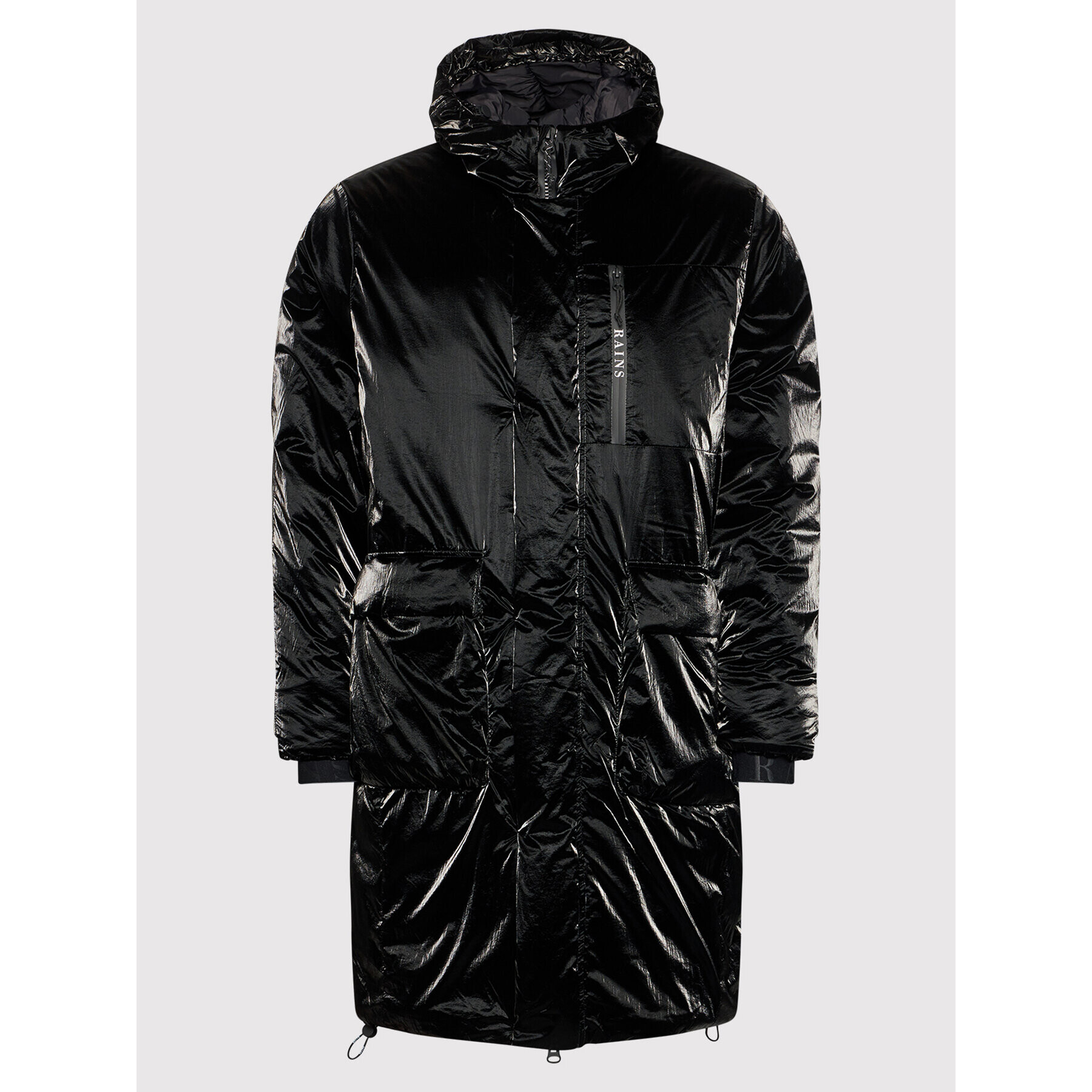 Rains Зимно яке Unisex 1540 Черен Regular Fit - Pepit.bg