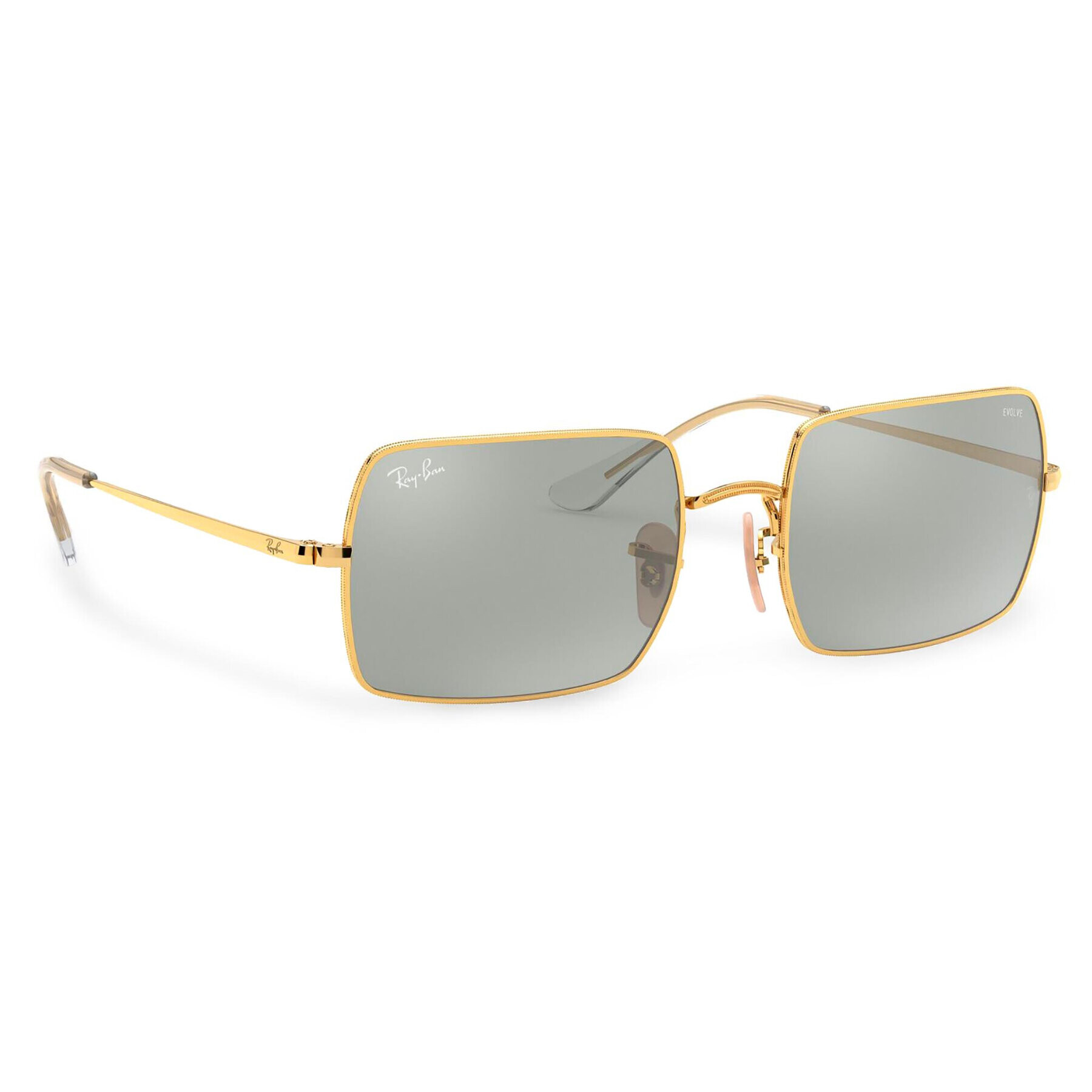 Ray-Ban Слънчеви очила Rectangle 1969 Mirror Evolve 0RB1969 001/W3 Златист - Pepit.bg