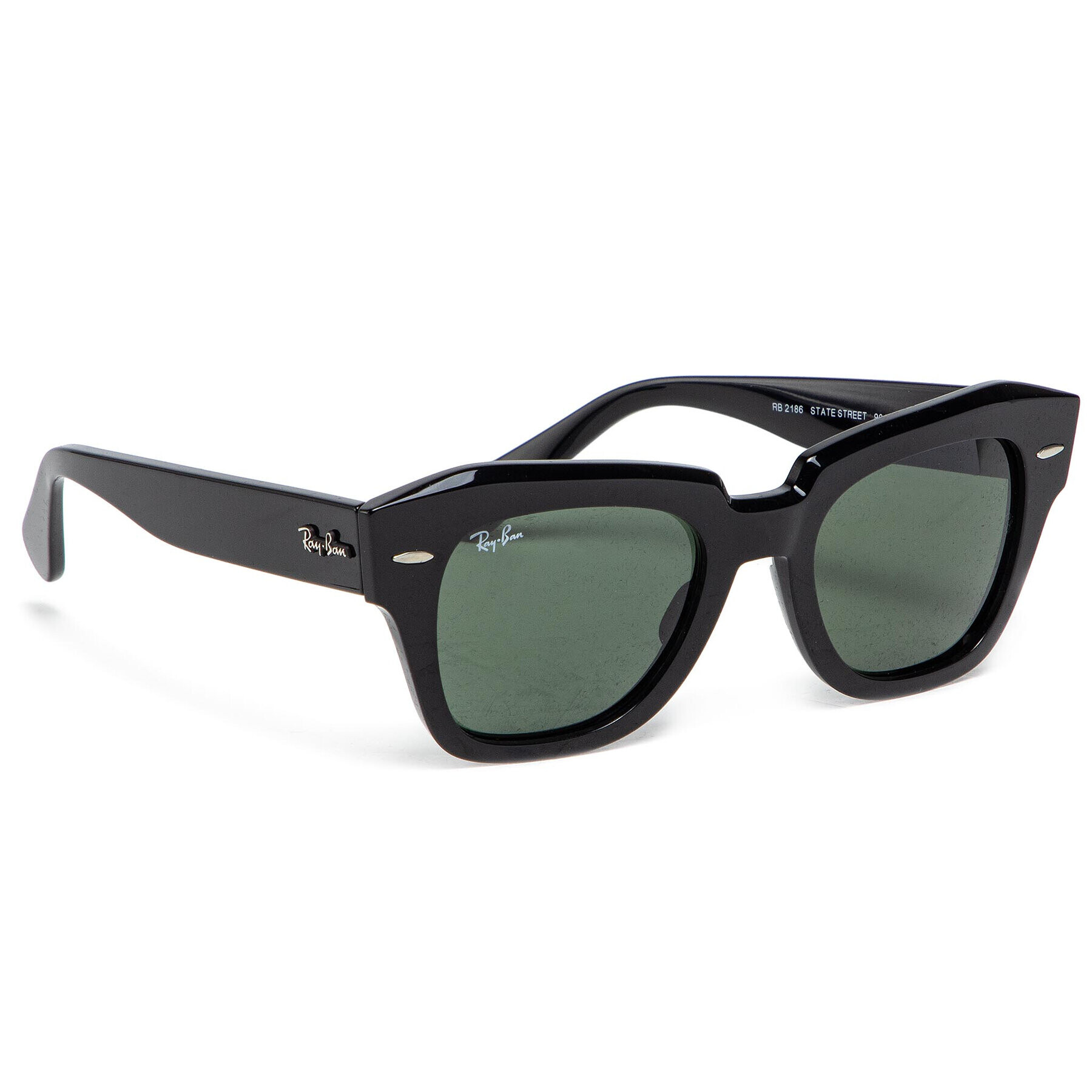 Ray-Ban Слънчеви очила State Street 0RB2186 901/31 Черен - Pepit.bg