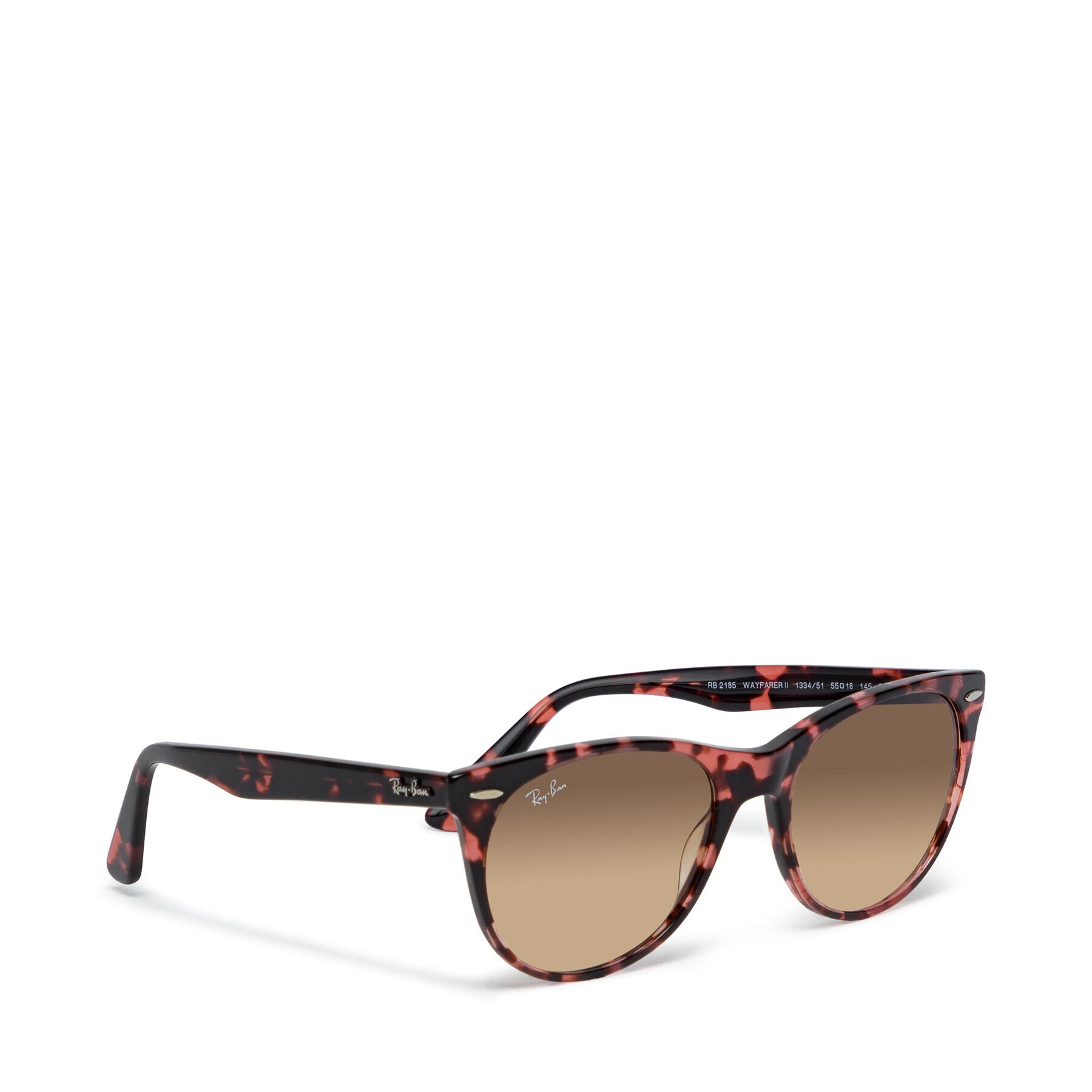 Ray-Ban Слънчеви очила Wayfarer II 0RB2185 133451 Кафяв - Pepit.bg