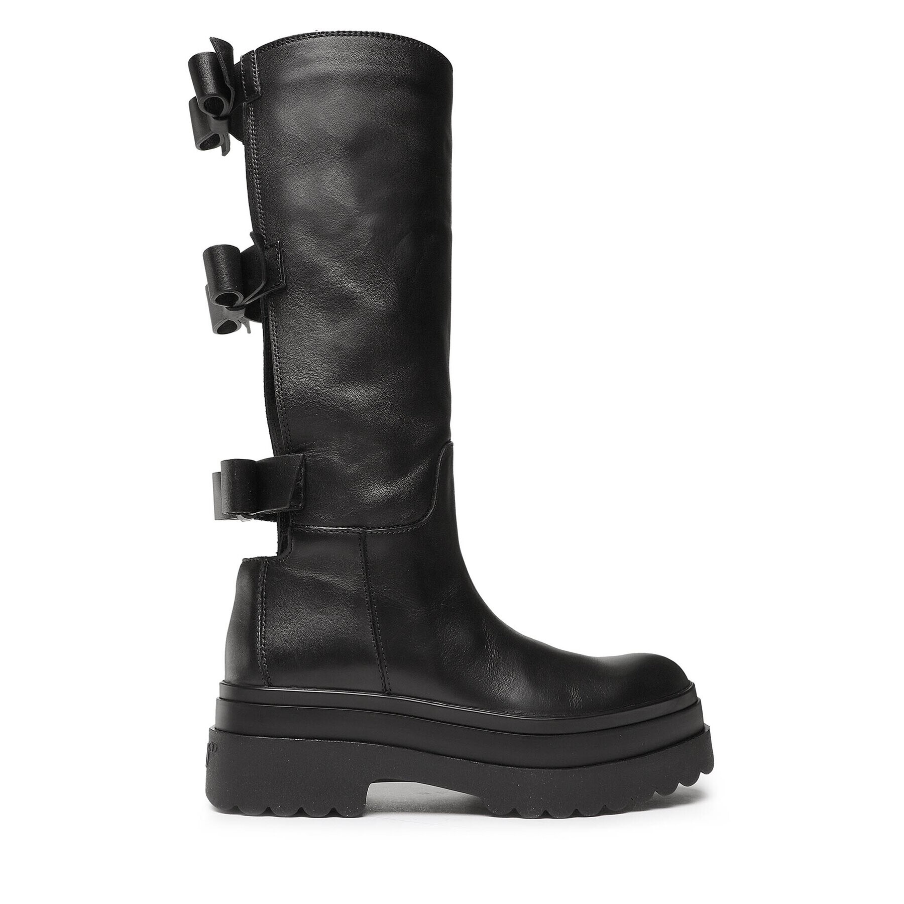 Red Valentino Ботуши 1Q2S0H59 Черен - Pepit.bg