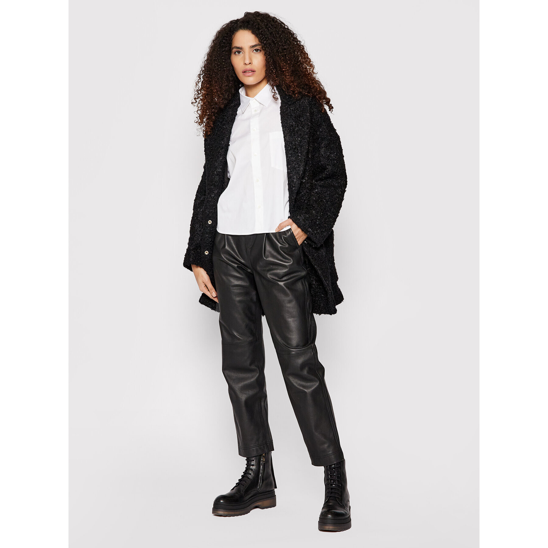 Red Valentino Кожух XR3CAE7069U Черен Regular Fit - Pepit.bg