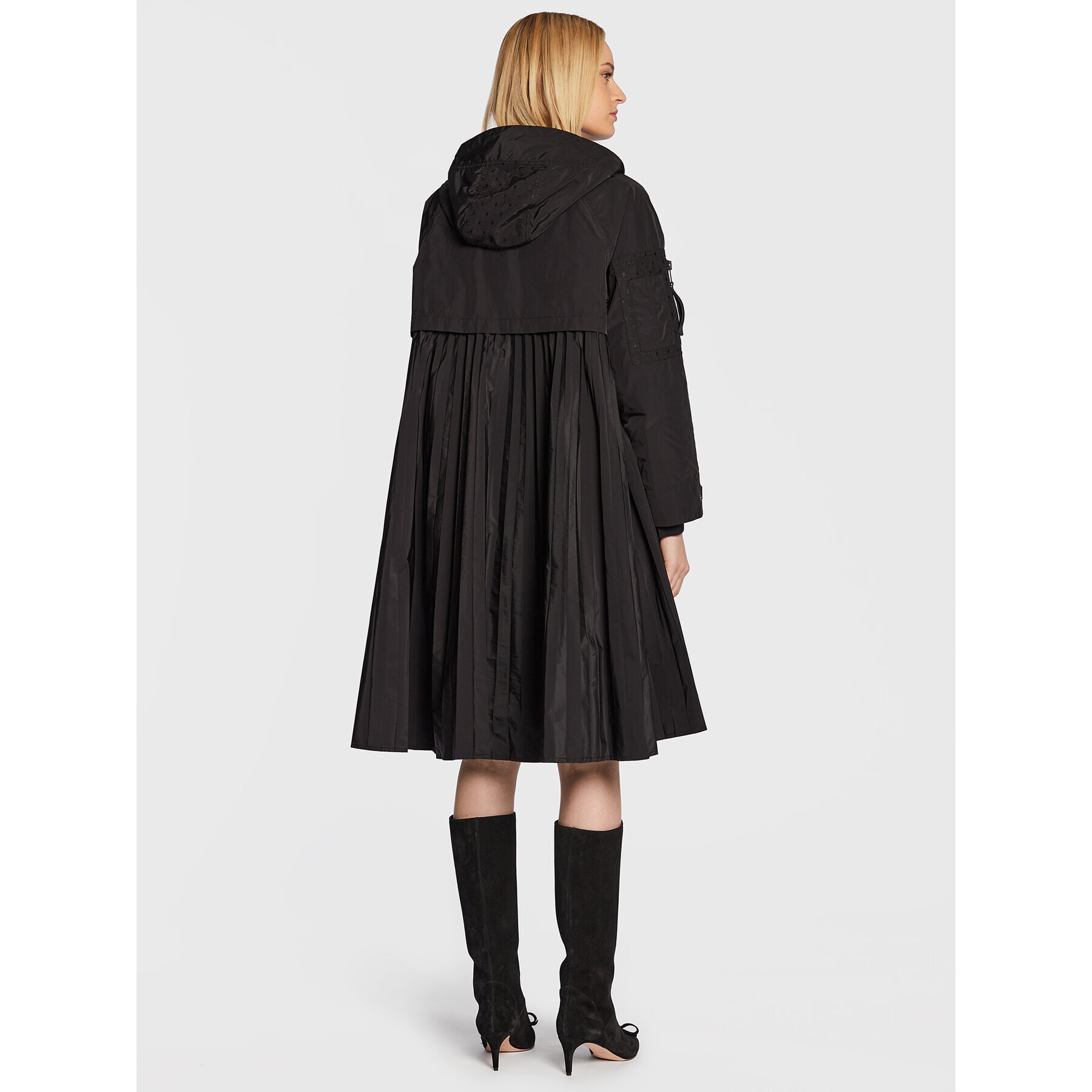 Red Valentino Парка 1R3CK01B6KY Черен Regular Fit - Pepit.bg