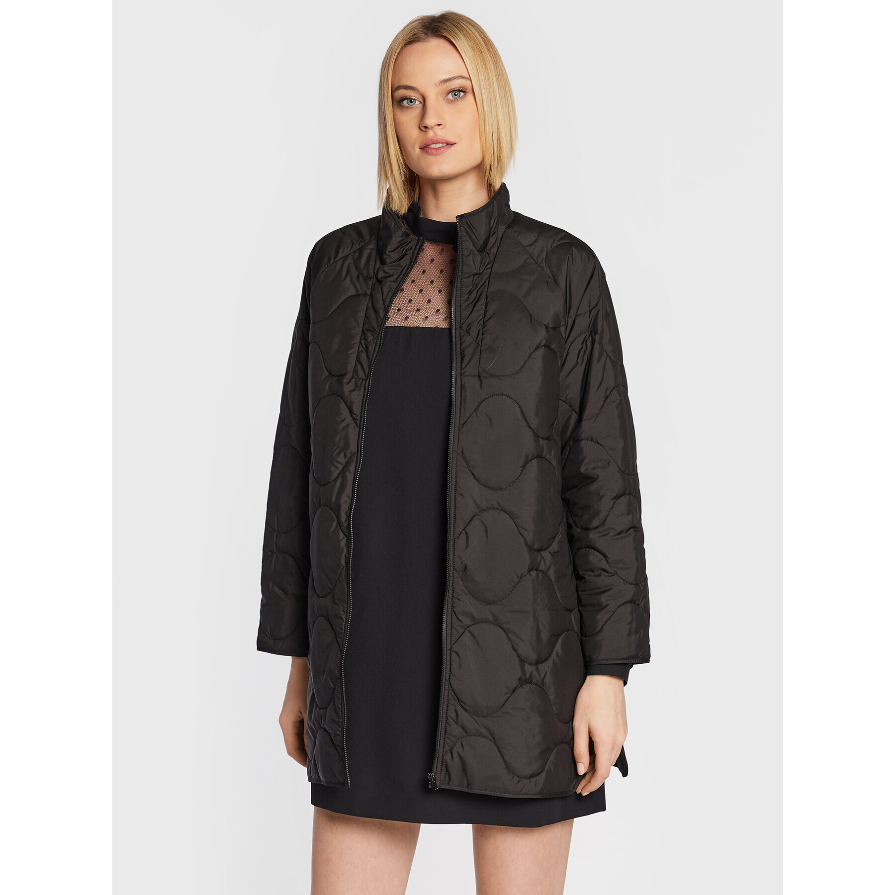 Red Valentino Парка 1R3CK01B6KY Черен Regular Fit - Pepit.bg