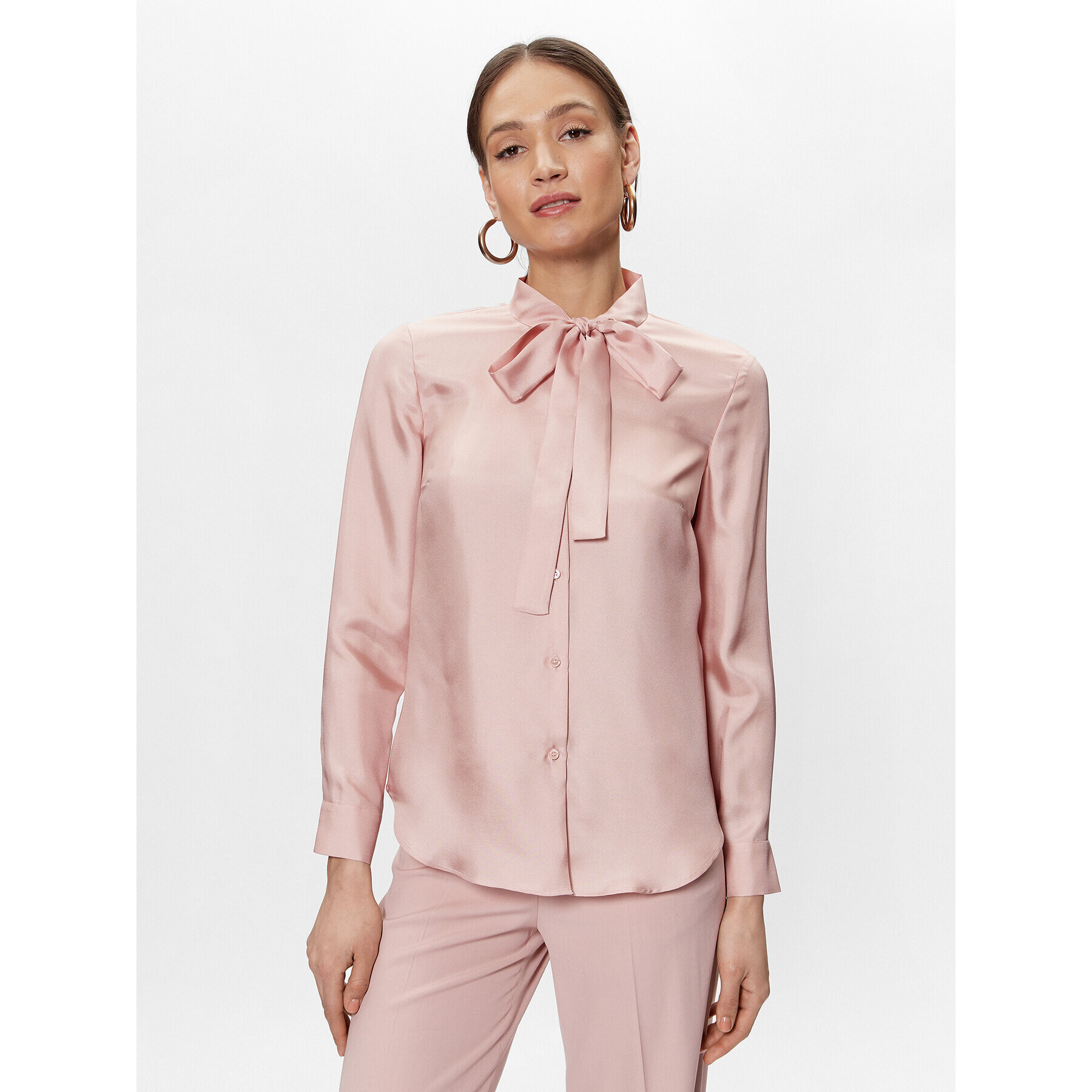Red Valentino Риза 1R0ABK456M1 Розов Regular Fit - Pepit.bg