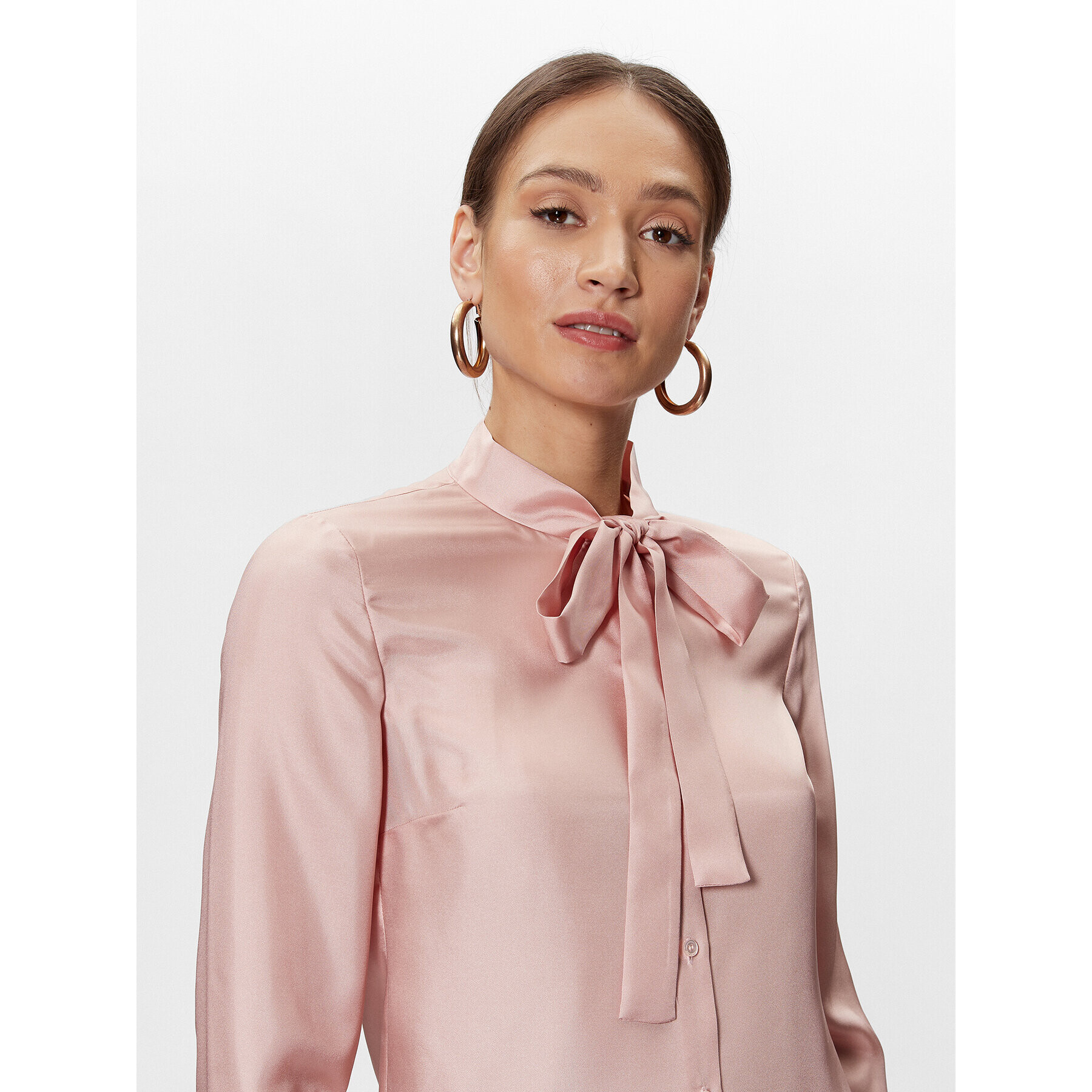 Red Valentino Риза 1R0ABK456M1 Розов Regular Fit - Pepit.bg