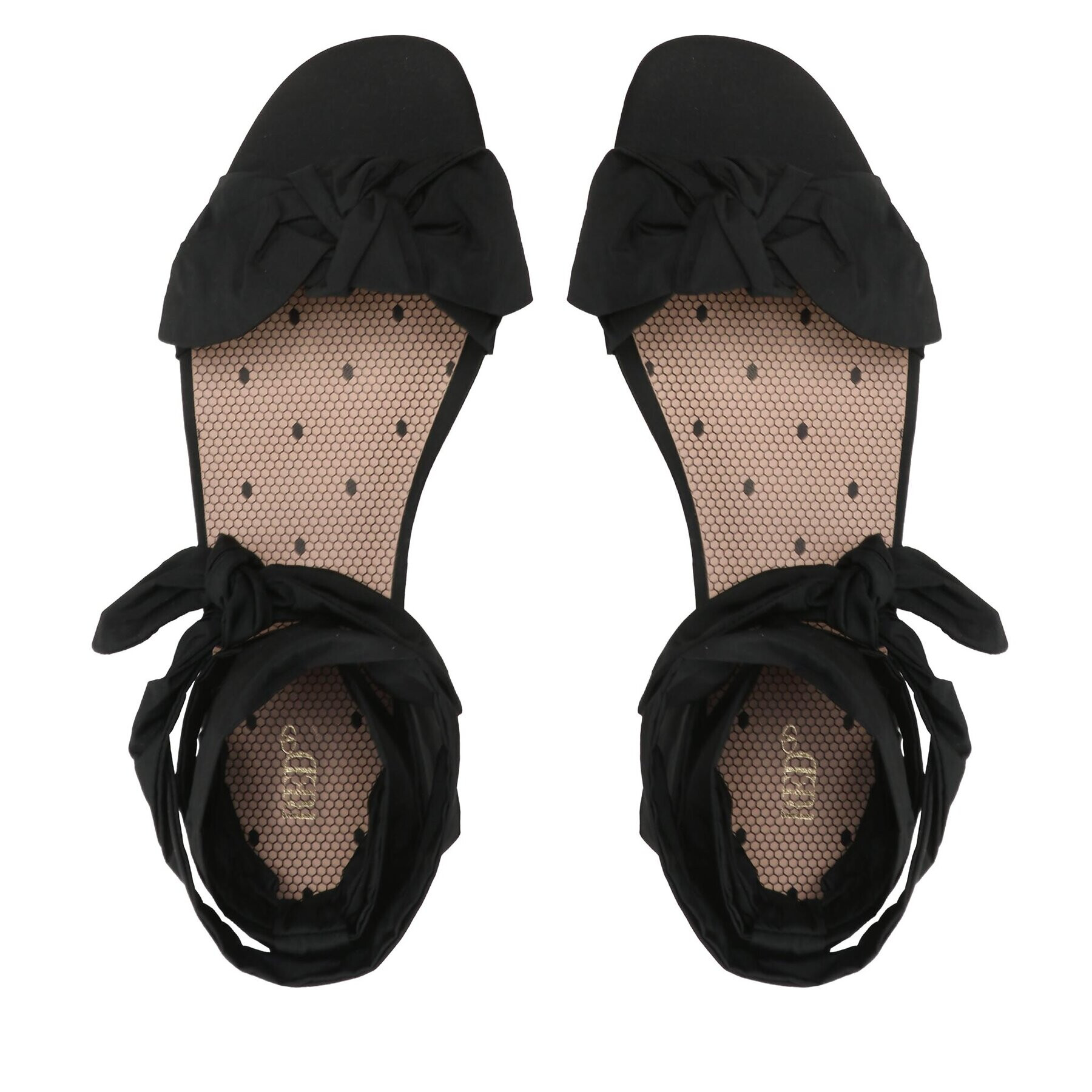 Red Valentino Сандали 2Q2S0H62FUB Черен - Pepit.bg