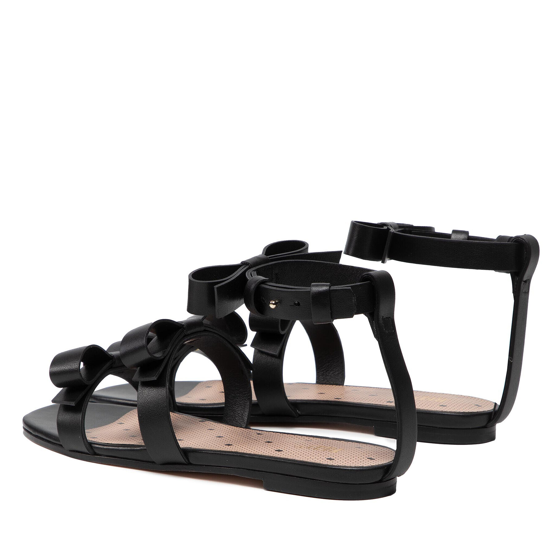 Red Valentino Сандали XQ2S0H26MEN Черен - Pepit.bg