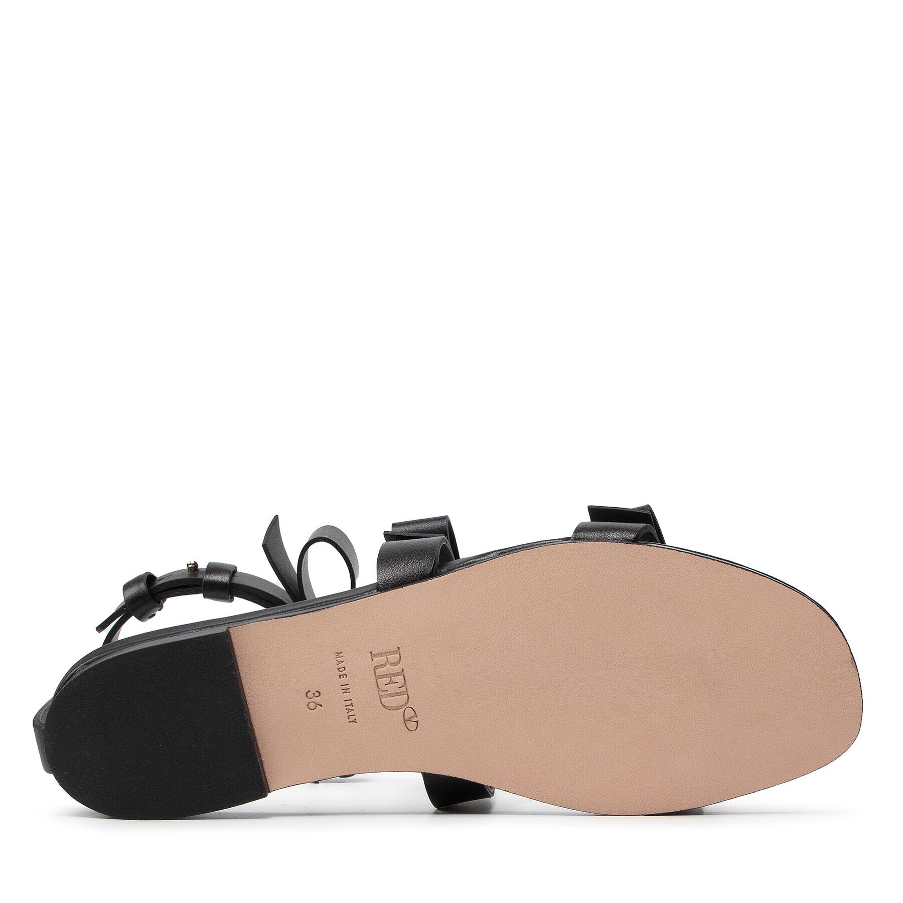 Red Valentino Сандали XQ2S0H26MEN Черен - Pepit.bg