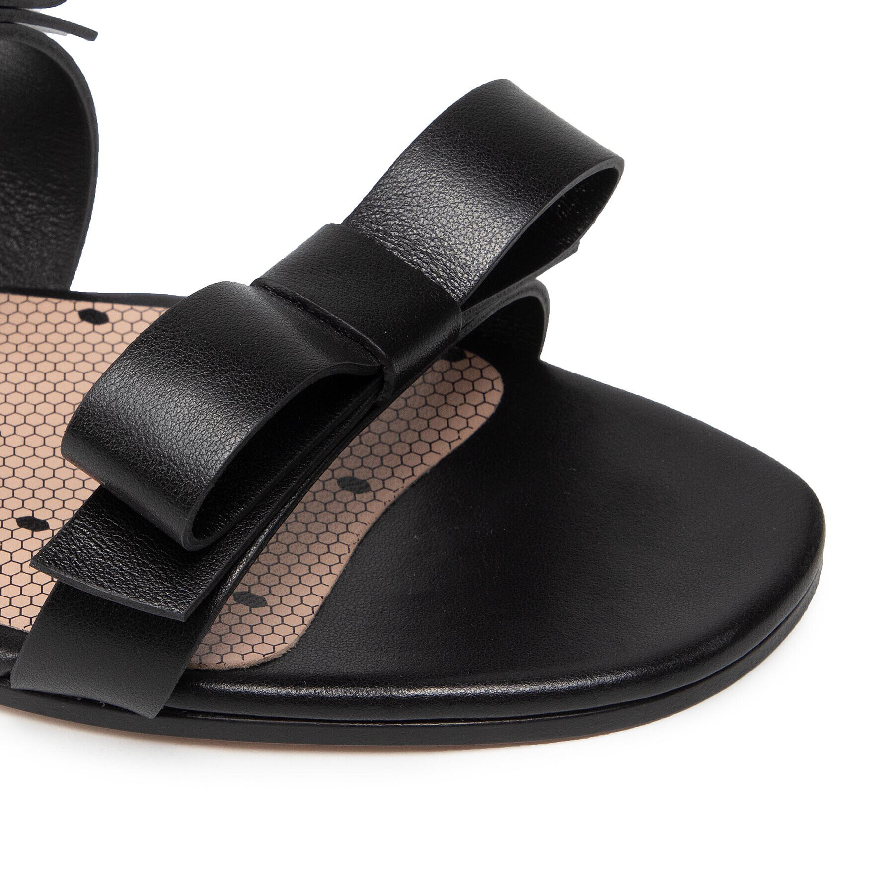 Red Valentino Сандали XQ2S0H26MEN Черен - Pepit.bg