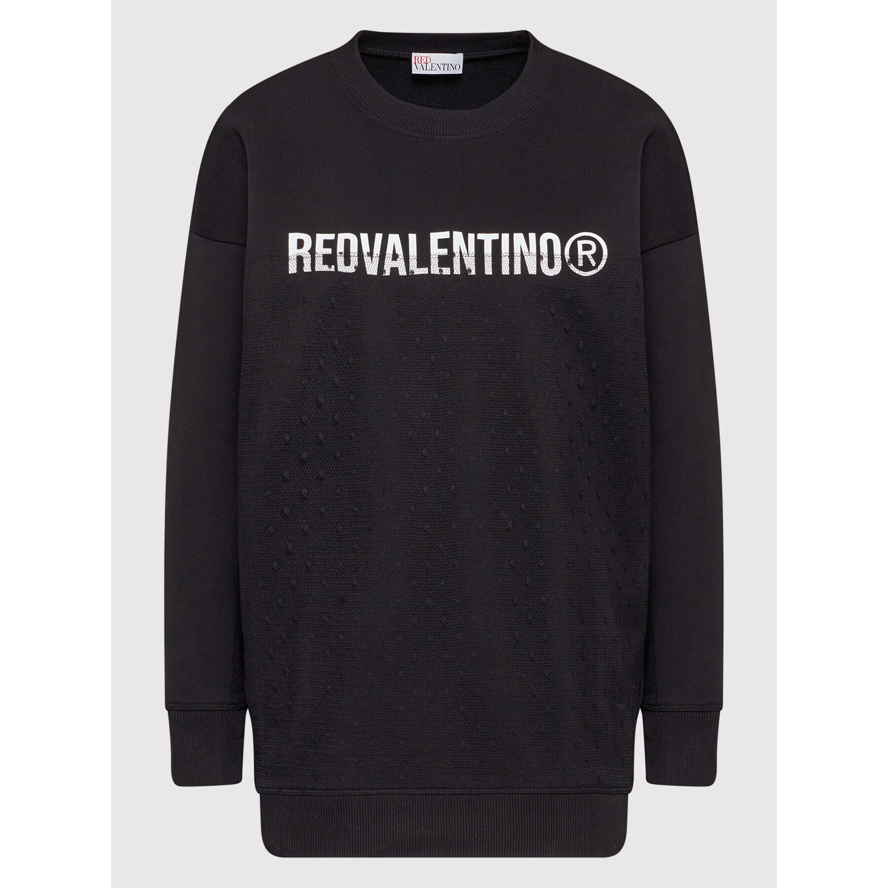 Red Valentino Суитшърт WR0MF08H Черен Regular Fit - Pepit.bg