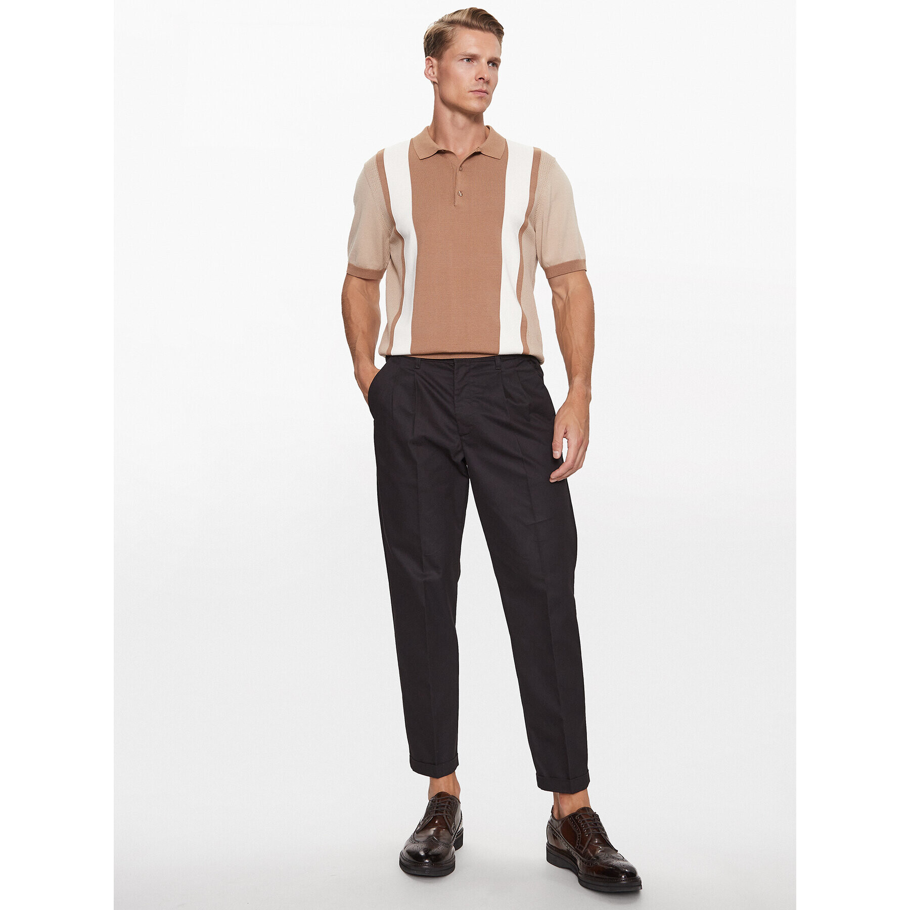 Redefined Rebel Чино панталони Kevin 226112 Черен Regular Fit - Pepit.bg