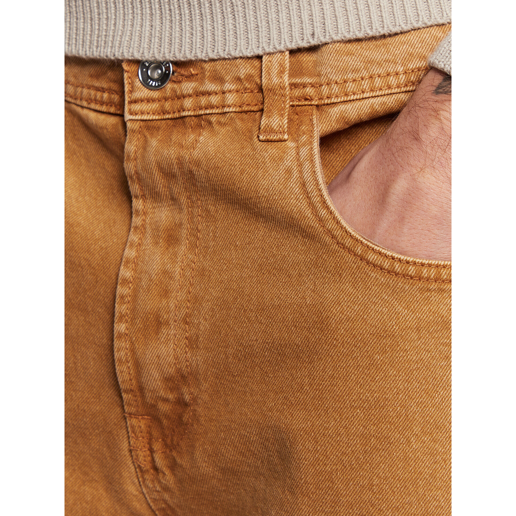 Redefined Rebel Дънки Como 217109 Кафяв Regular Fit - Pepit.bg