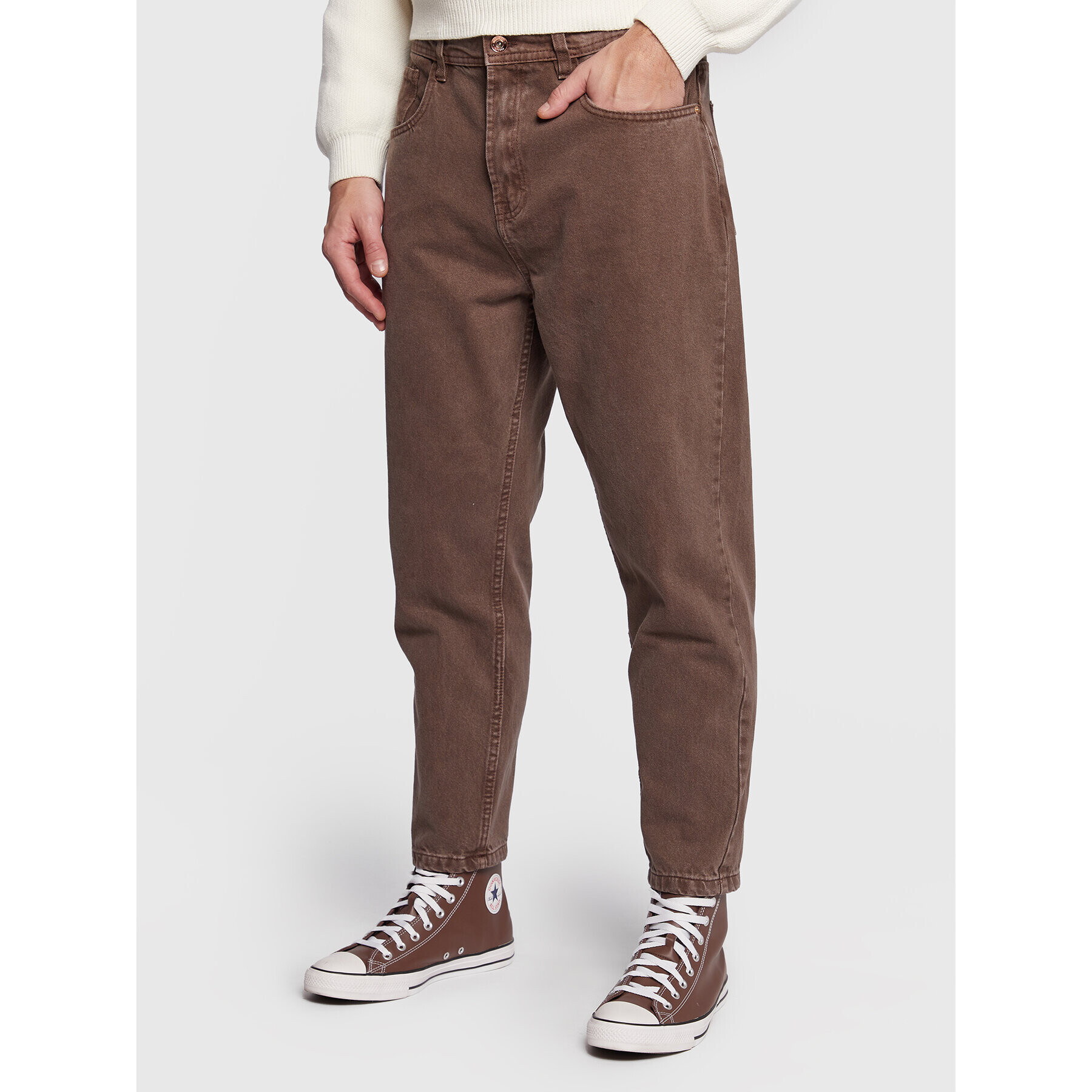 Redefined Rebel Дънки Como 217109 Кафяв Regular Fit - Pepit.bg
