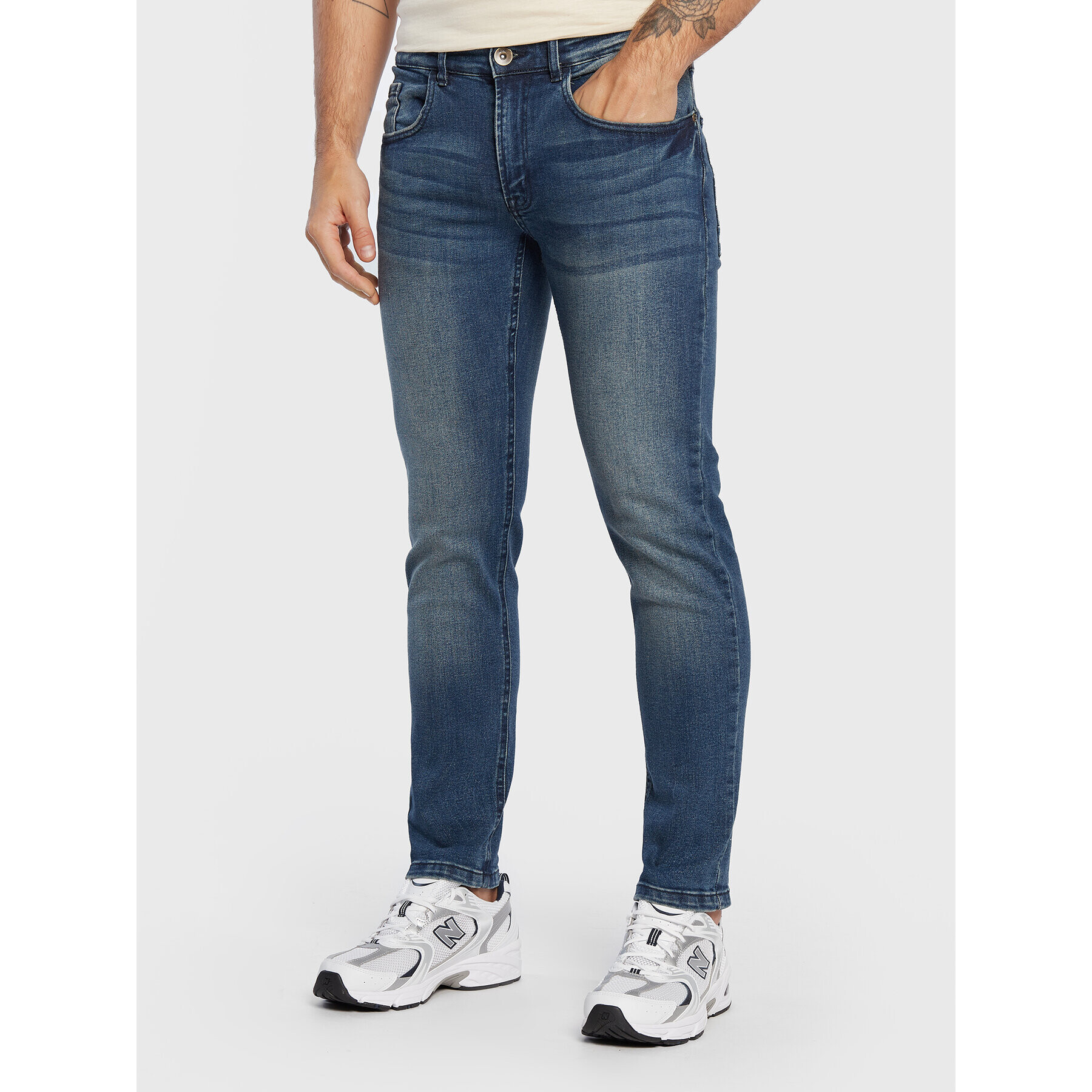 Redefined Rebel Дънки Copenhagen 207087 Тъмносин Slim Fit - Pepit.bg