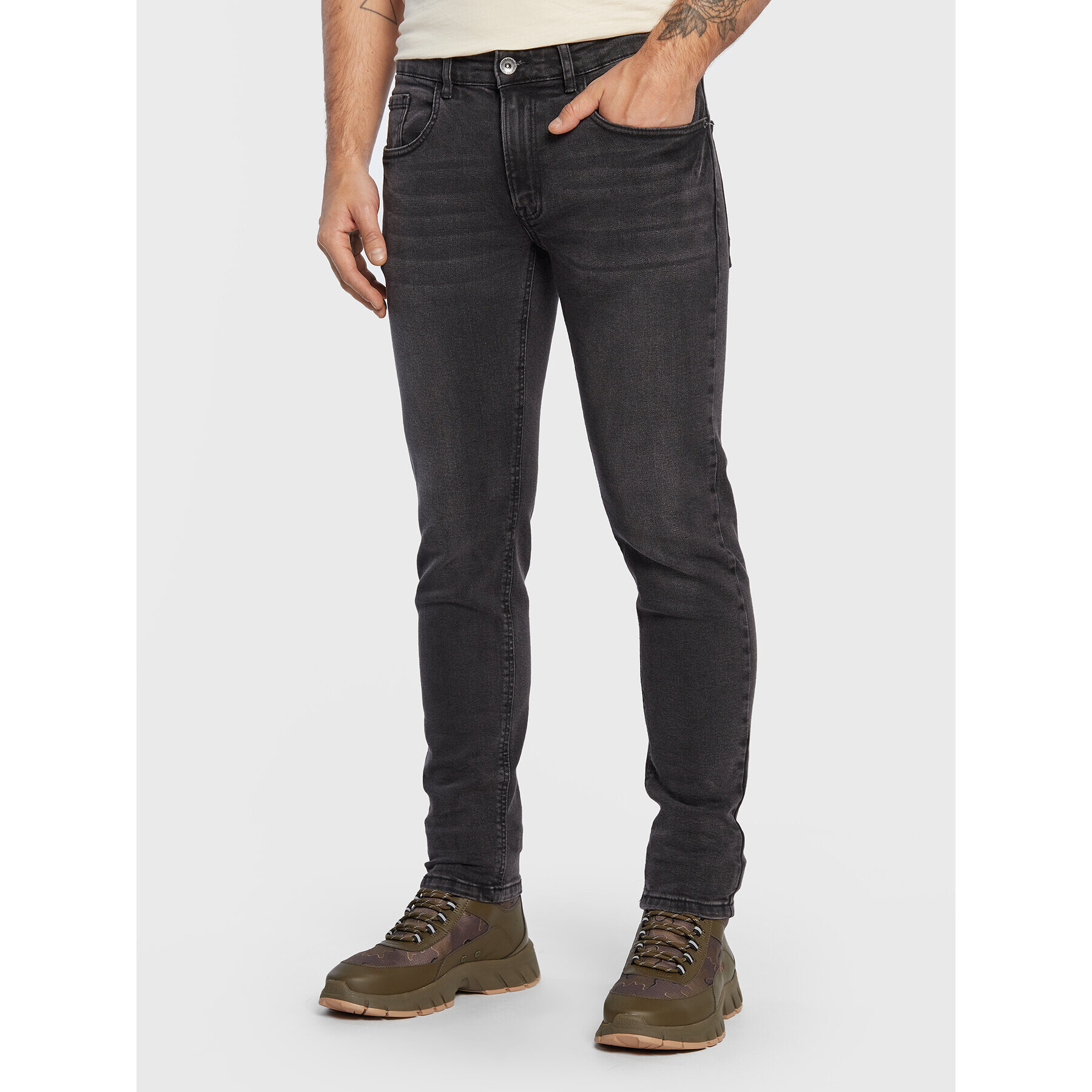 Redefined Rebel Дънки Copenhagen 207089 Черен Slim Fit - Pepit.bg