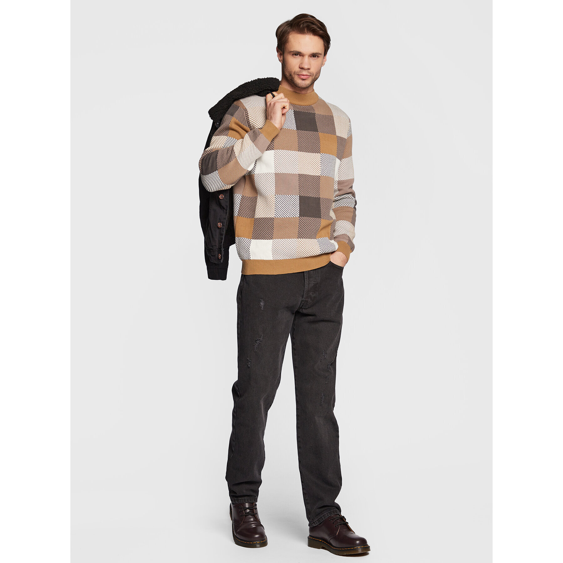 Redefined Rebel Дънки Rome 217093 Черен Regular Fit - Pepit.bg