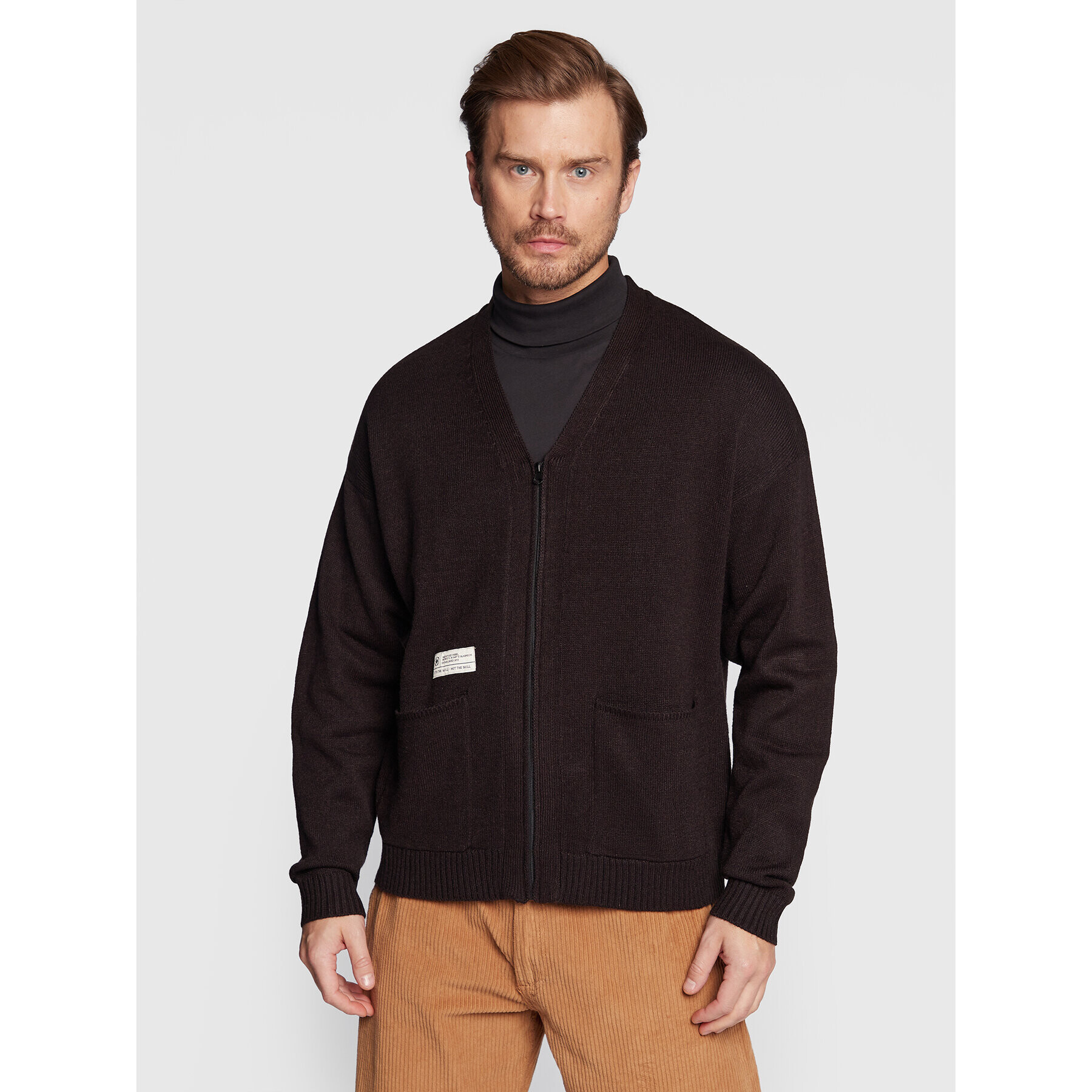 Redefined Rebel Кардиган Roy 212059 Черен Regular Fit - Pepit.bg