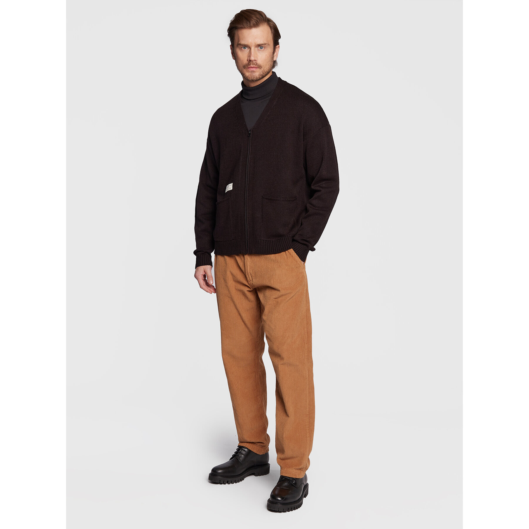 Redefined Rebel Кардиган Roy 212059 Черен Regular Fit - Pepit.bg