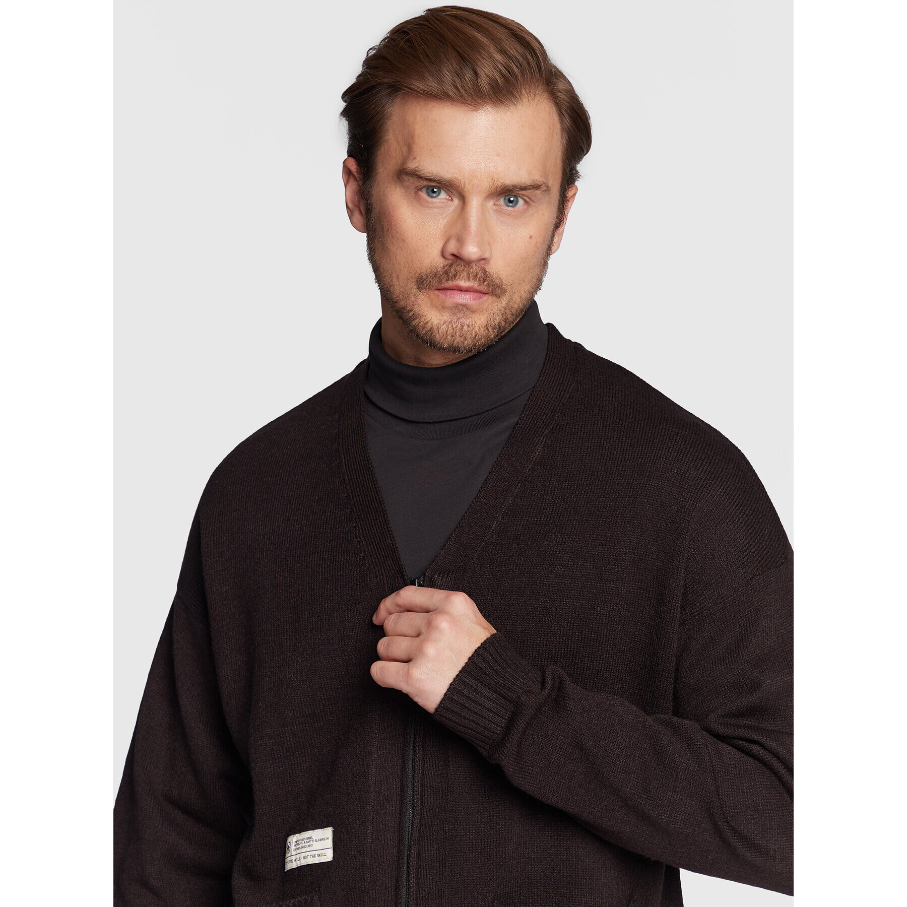Redefined Rebel Кардиган Roy 212059 Черен Regular Fit - Pepit.bg