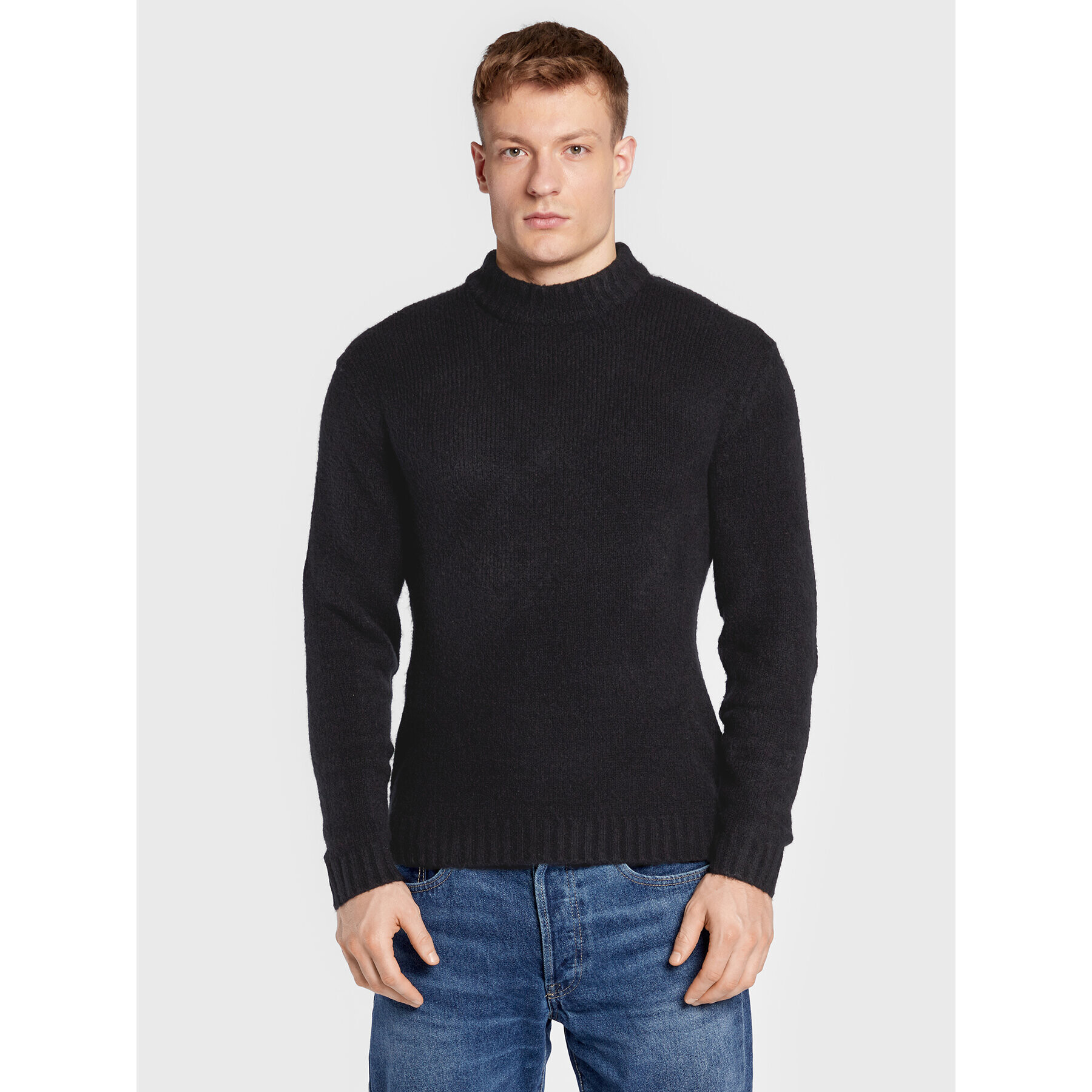Redefined Rebel Пуловер Dustin 212057 Черен Regular Fit - Pepit.bg