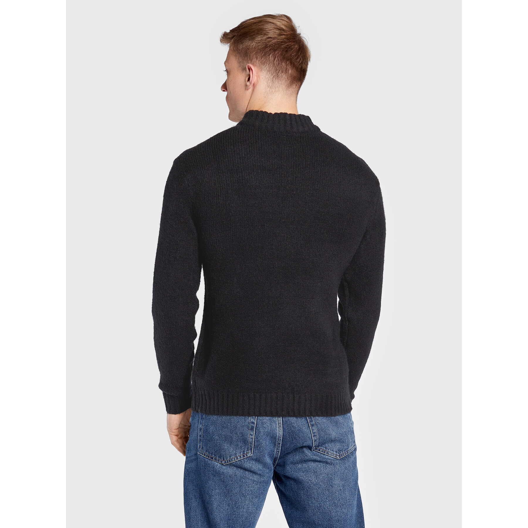 Redefined Rebel Пуловер Dustin 212057 Черен Regular Fit - Pepit.bg